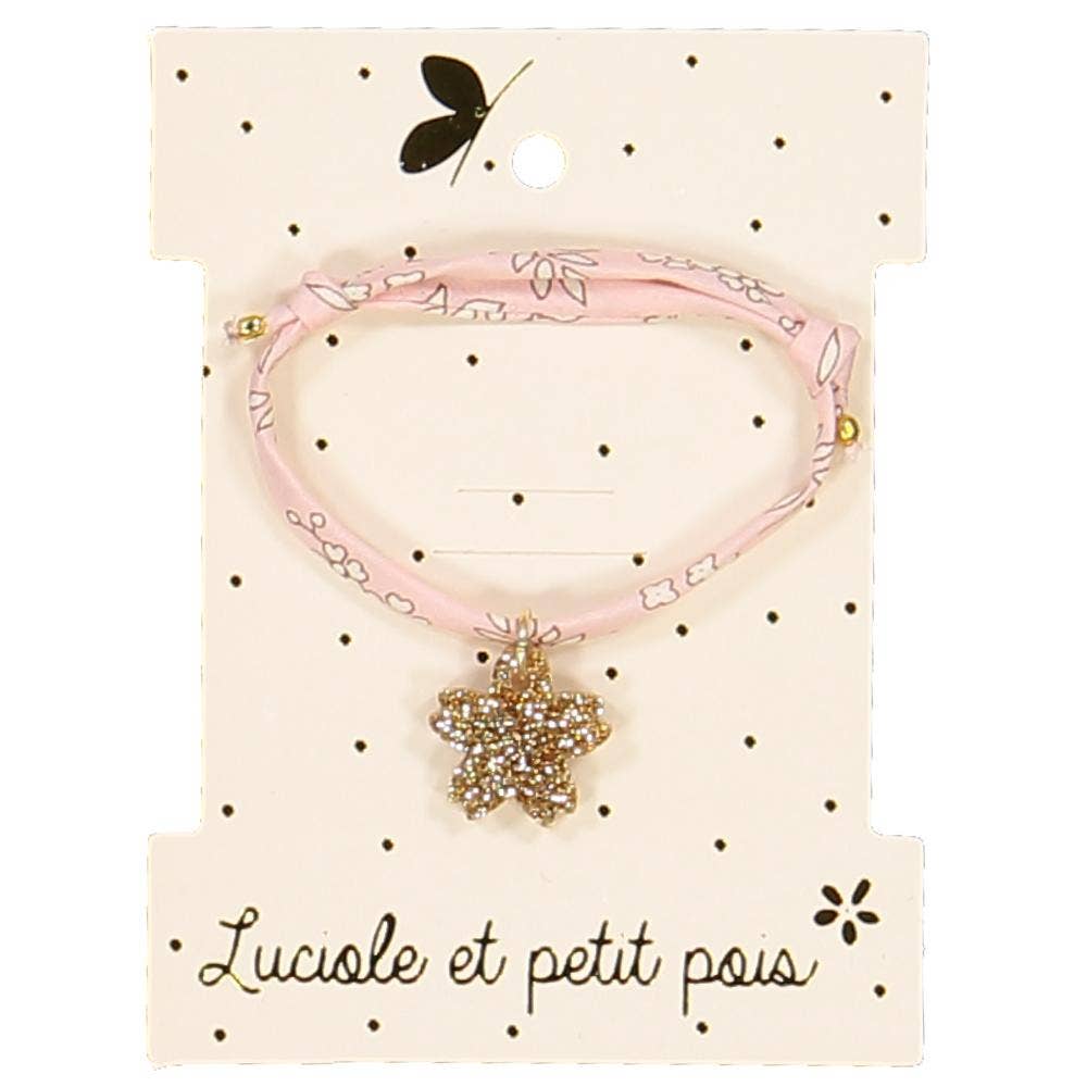 Liberty bracelet - Capel nude pink by Luciole et Petit Pois