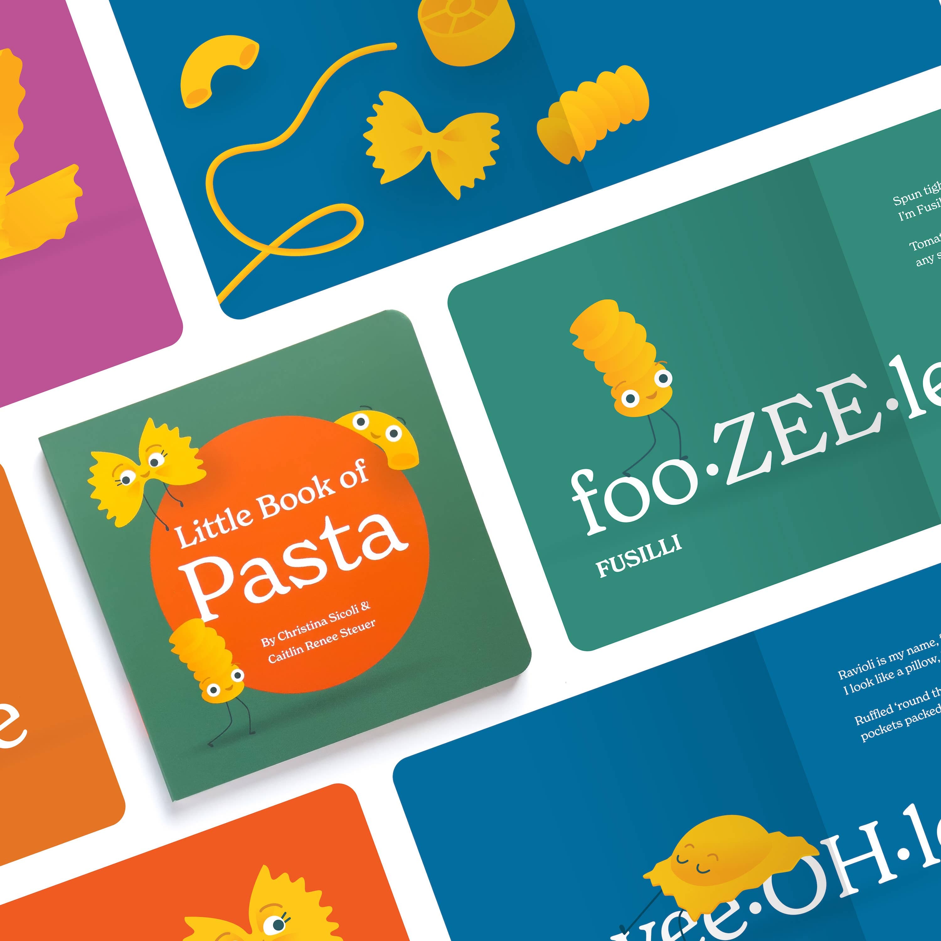 Little Book of Pasta by BlueMilk Studio