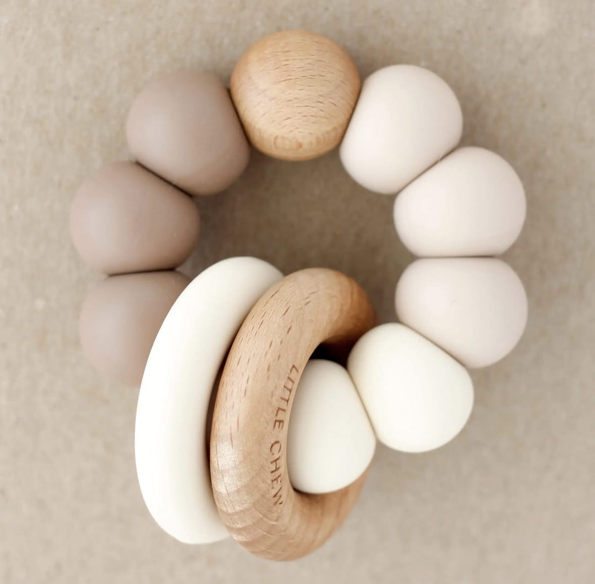LittleChew Baby Freezer Teether Roy Maple by Little Chew