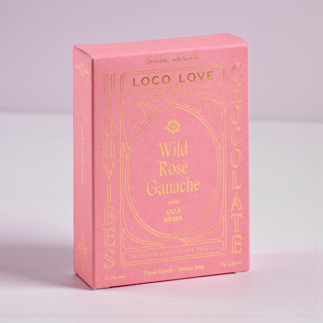Loco Love Wild Rose Ganache Chocolate Twin Pack Twin Pack by Loco Love
