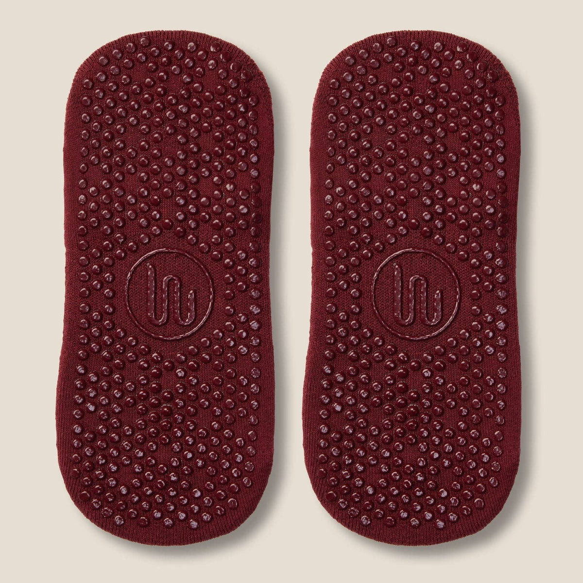 Low Rise Grip Socks - Cabernet S by MoveActive