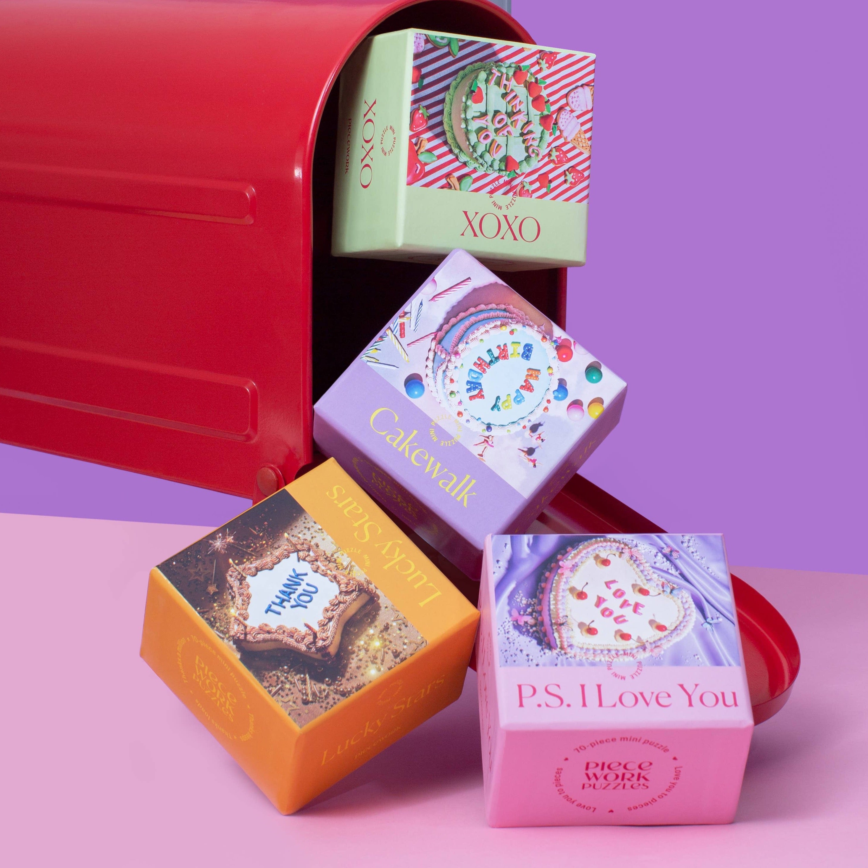Lucky Stars /Thank You Mini Puzzle by Piecework Puzzles