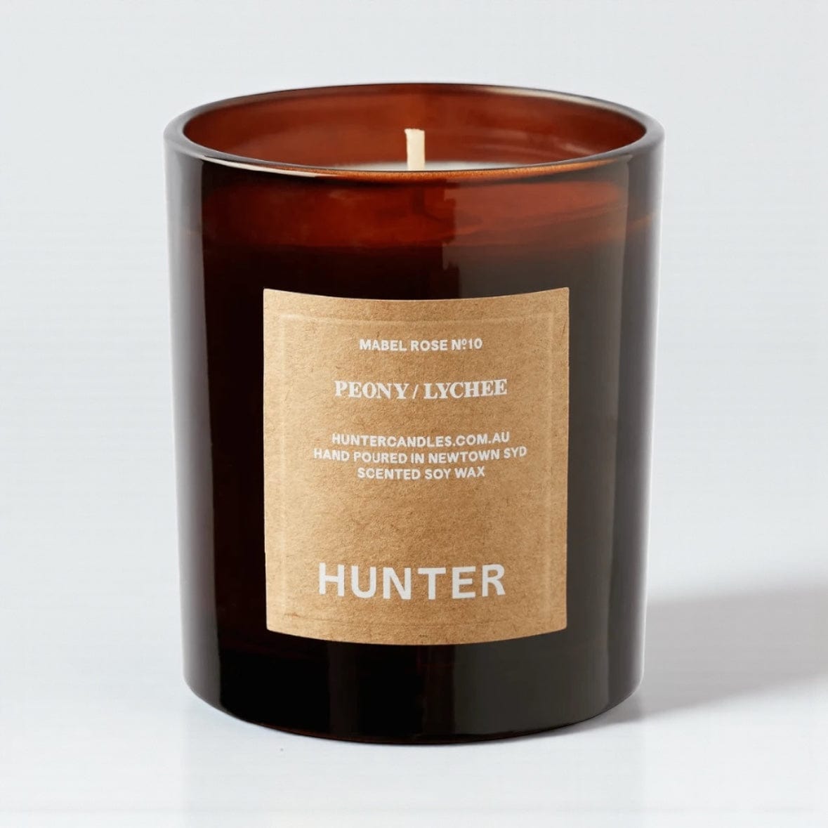 Mabel Rose Candle - peony + lychee by Hunter