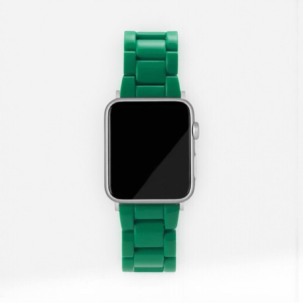 MACHETE Universal Fit Apple Watch Band Set in Assorted Colours Bright Green with Rose Gold Hardwear by Machete