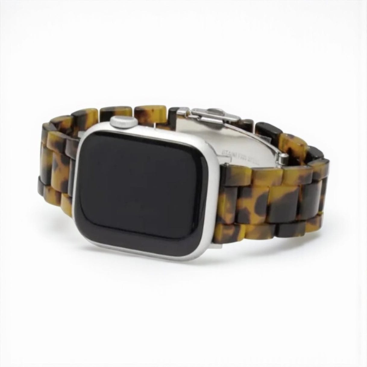 MACHETE Universal Fit Apple Watch Band Set in Assorted Colours Classic Tortoise with Black Hardware by Machete