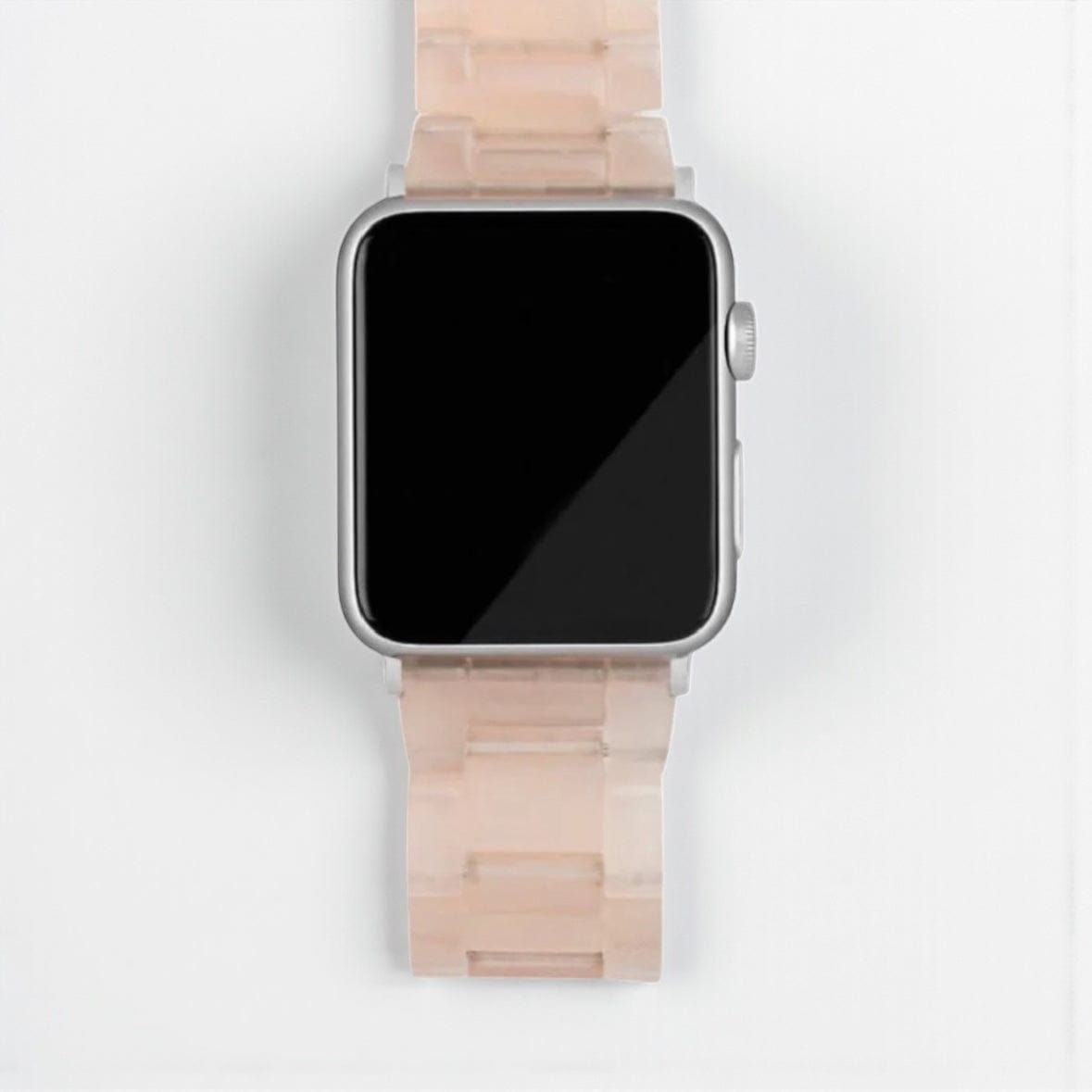 MACHETE Universal Fit Apple Watch Band Set in Assorted Colours Light Rose with Silver Hardwear by Machete