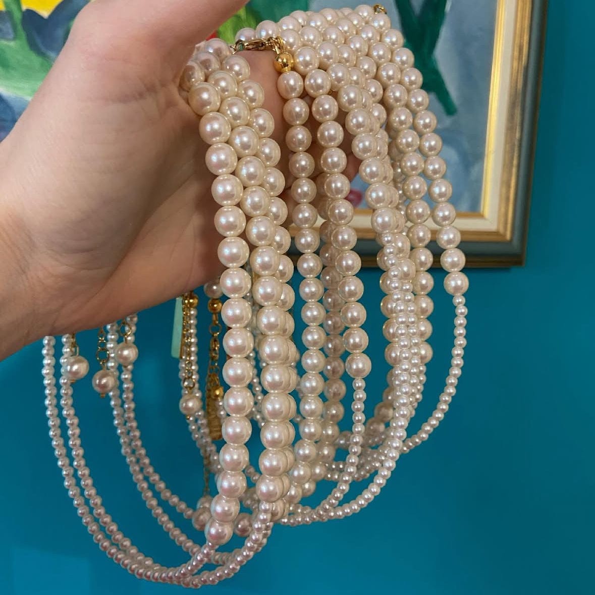 MATHE Girls and Pearls Necklace by Mathe Jewellery