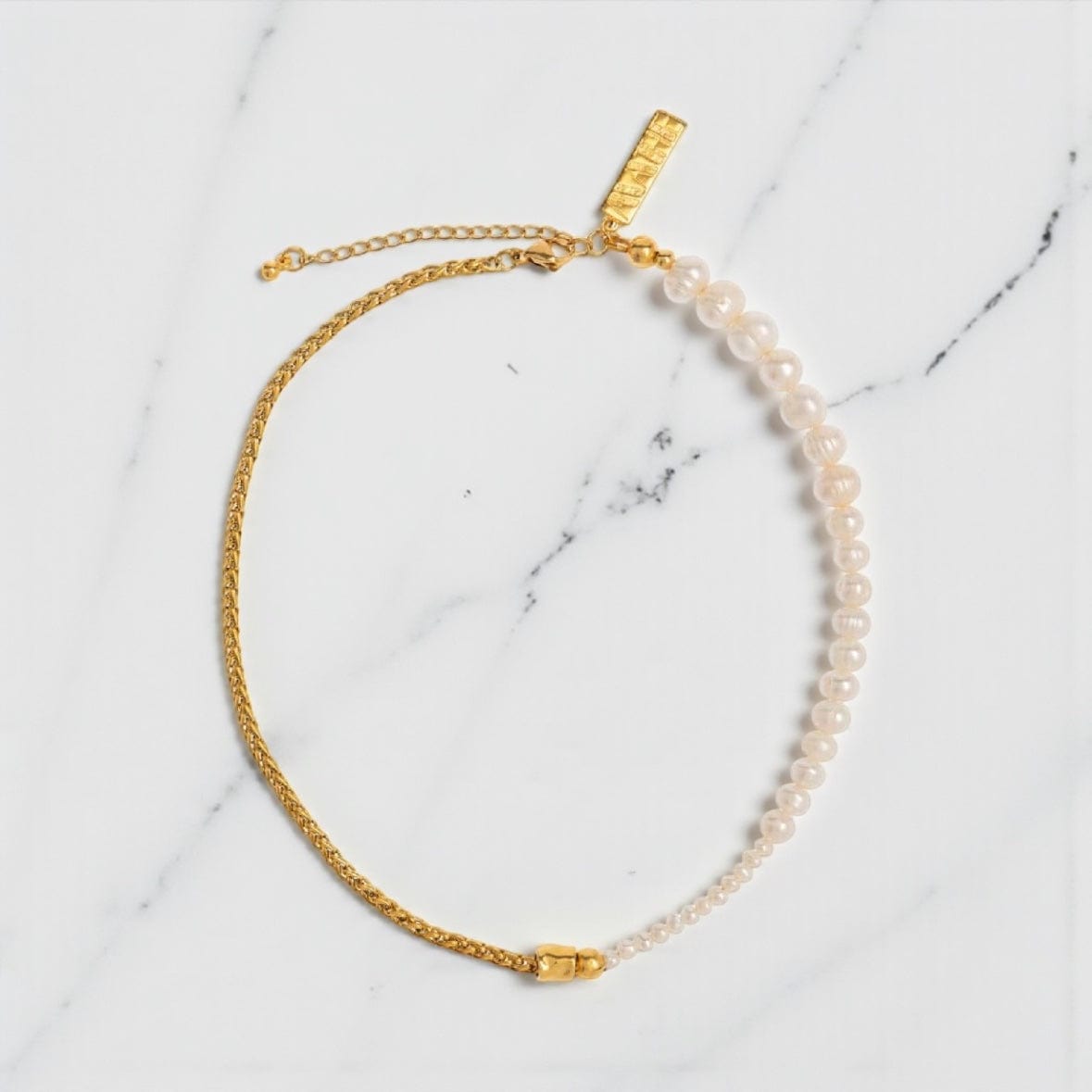 MATHE Sorrento Freshwater Pearl Necklace by Mathe Jewellery