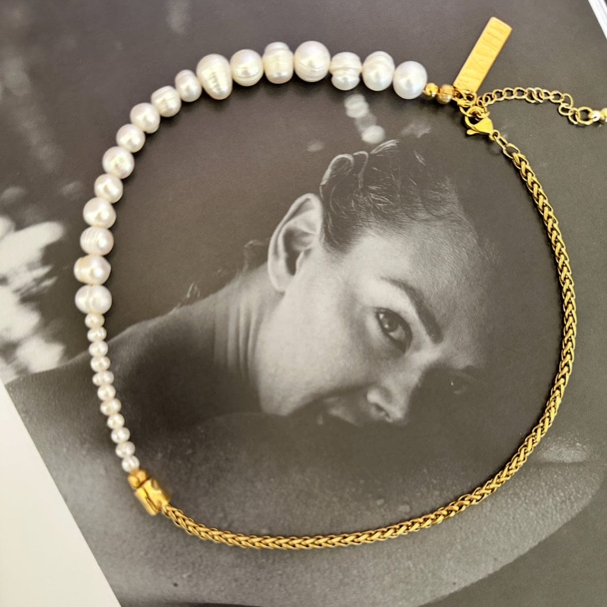 MATHE Sorrento Freshwater Pearl Necklace by Mathe Jewellery