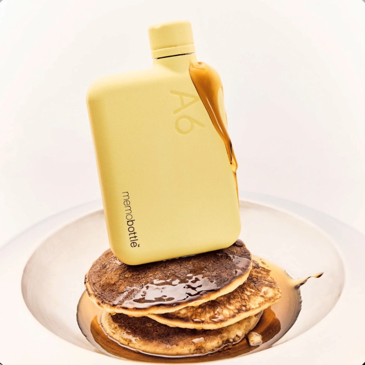 memobottle A6 Stainless Steel Water Bottle – Butter Yellow by Memobottle
