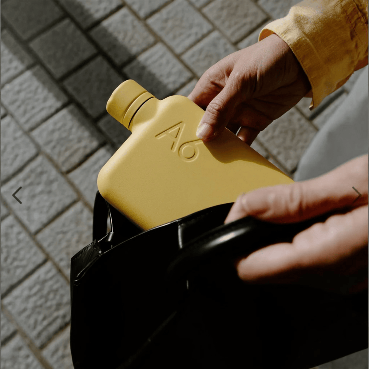 memobottle A6 Stainless Steel Water Bottle – Butter Yellow by Memobottle