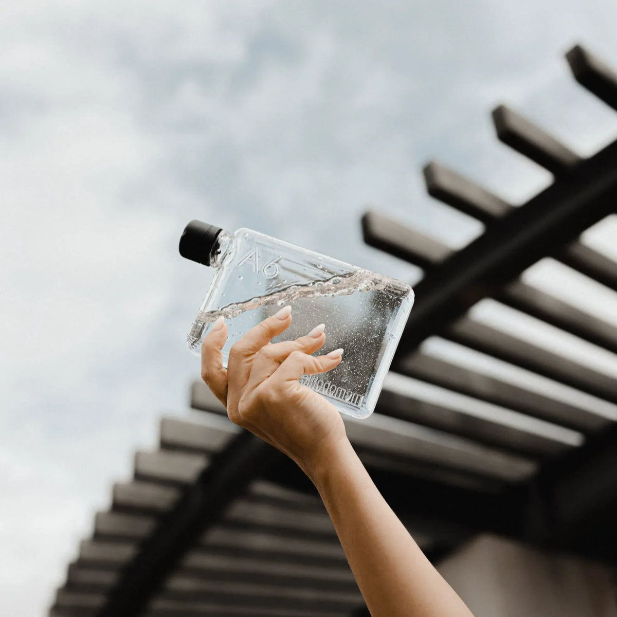 Memobottle A6 Water Bottle – Clear by Memobottle