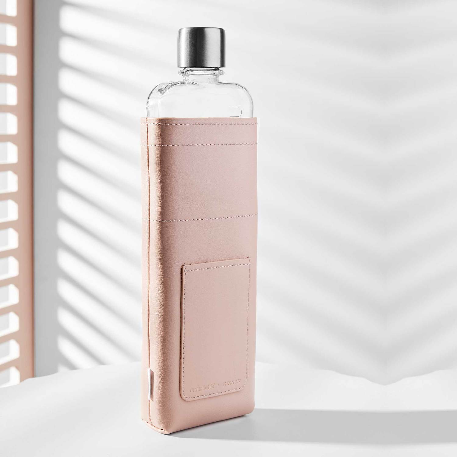 memobottle leather sleeve by Memobottle