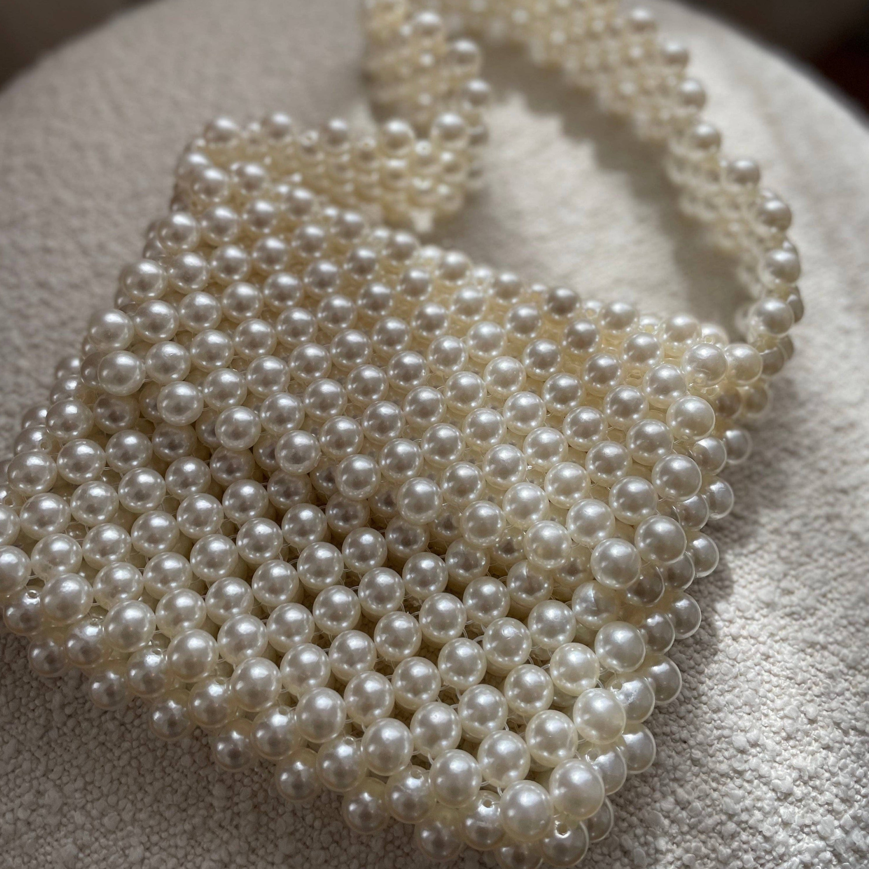 Mia Pearl Handbag by Dove Grey Accessories