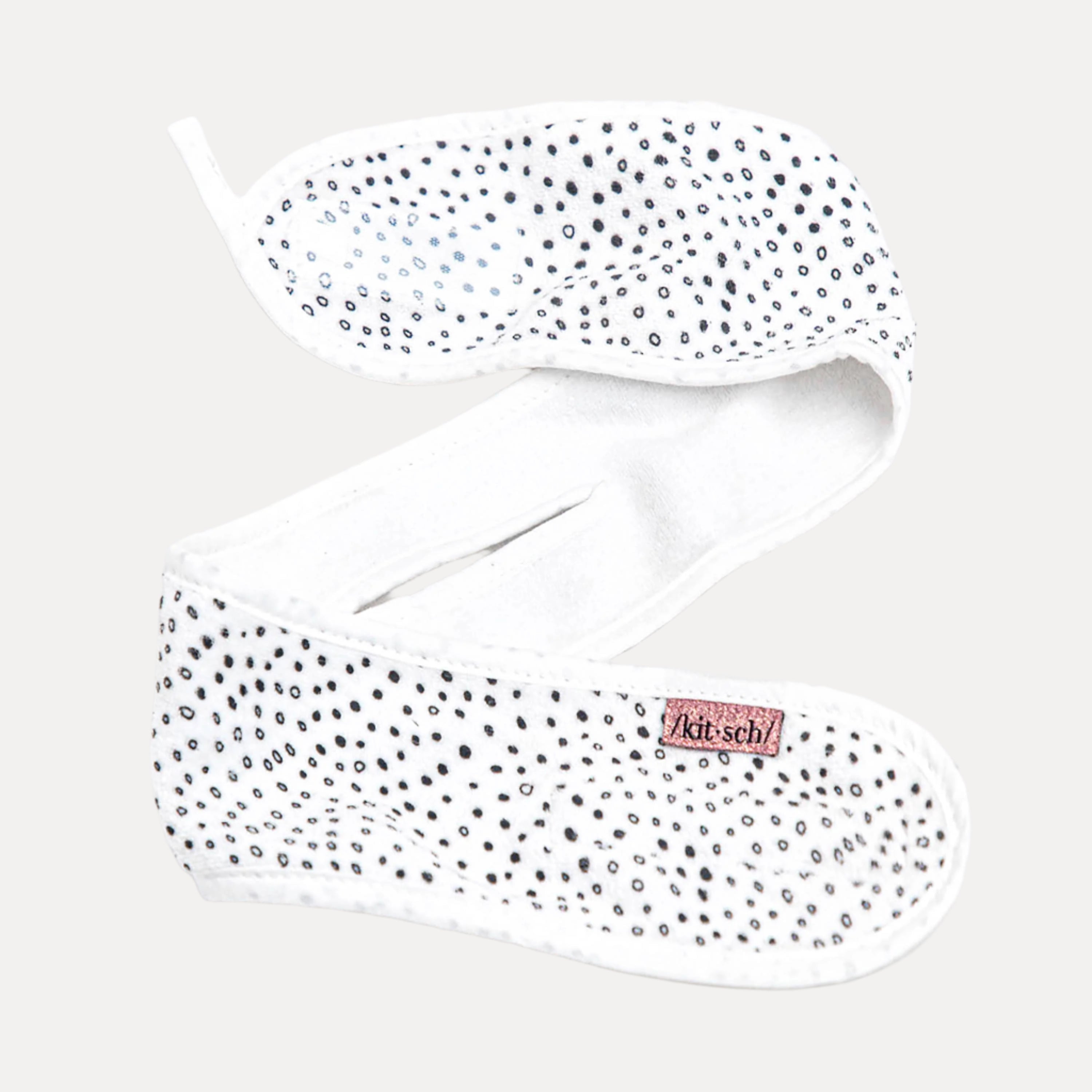 Microfiber Spa Headband - Micro Dot by KITSCH