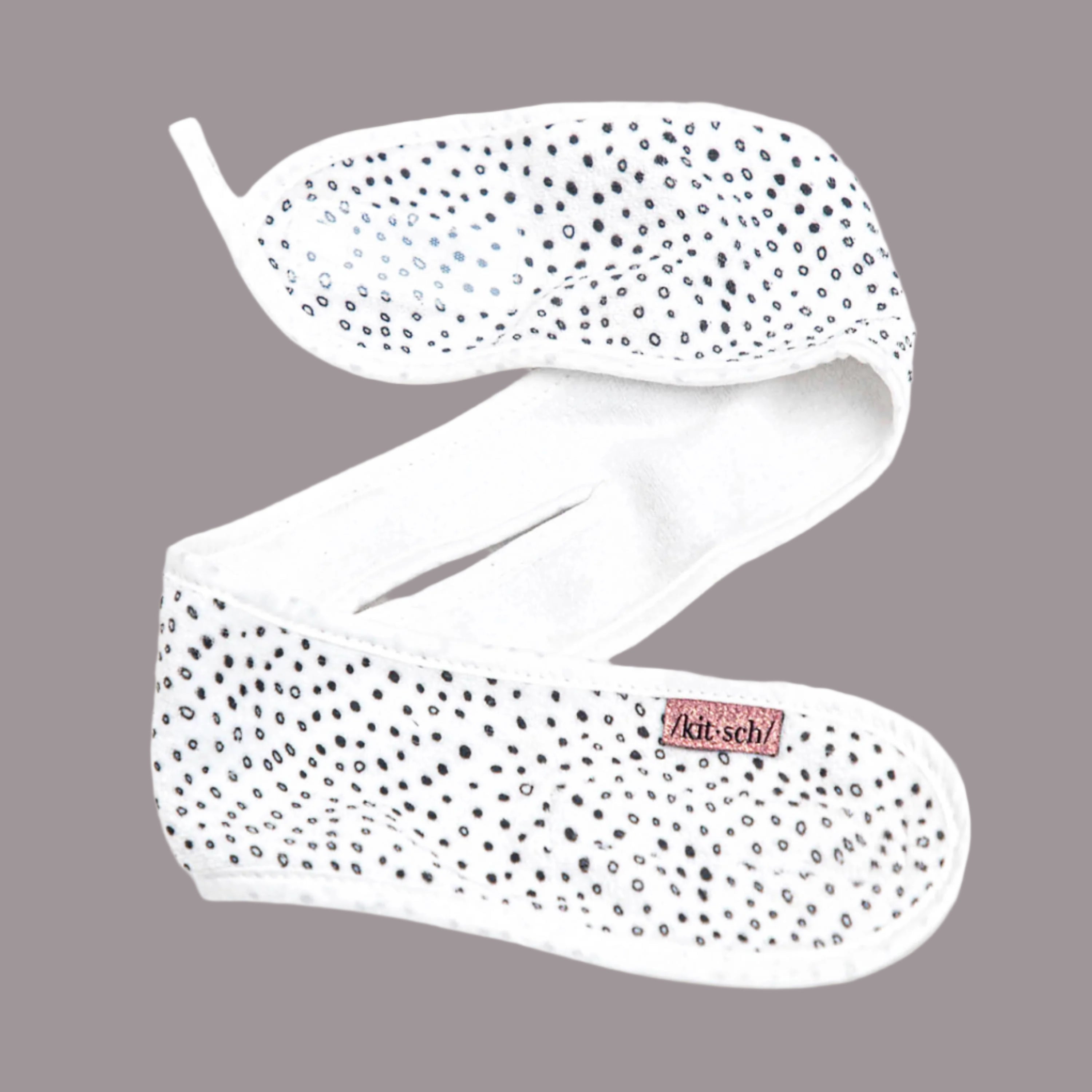 Microfiber Spa Headband - Micro Dot by KITSCH