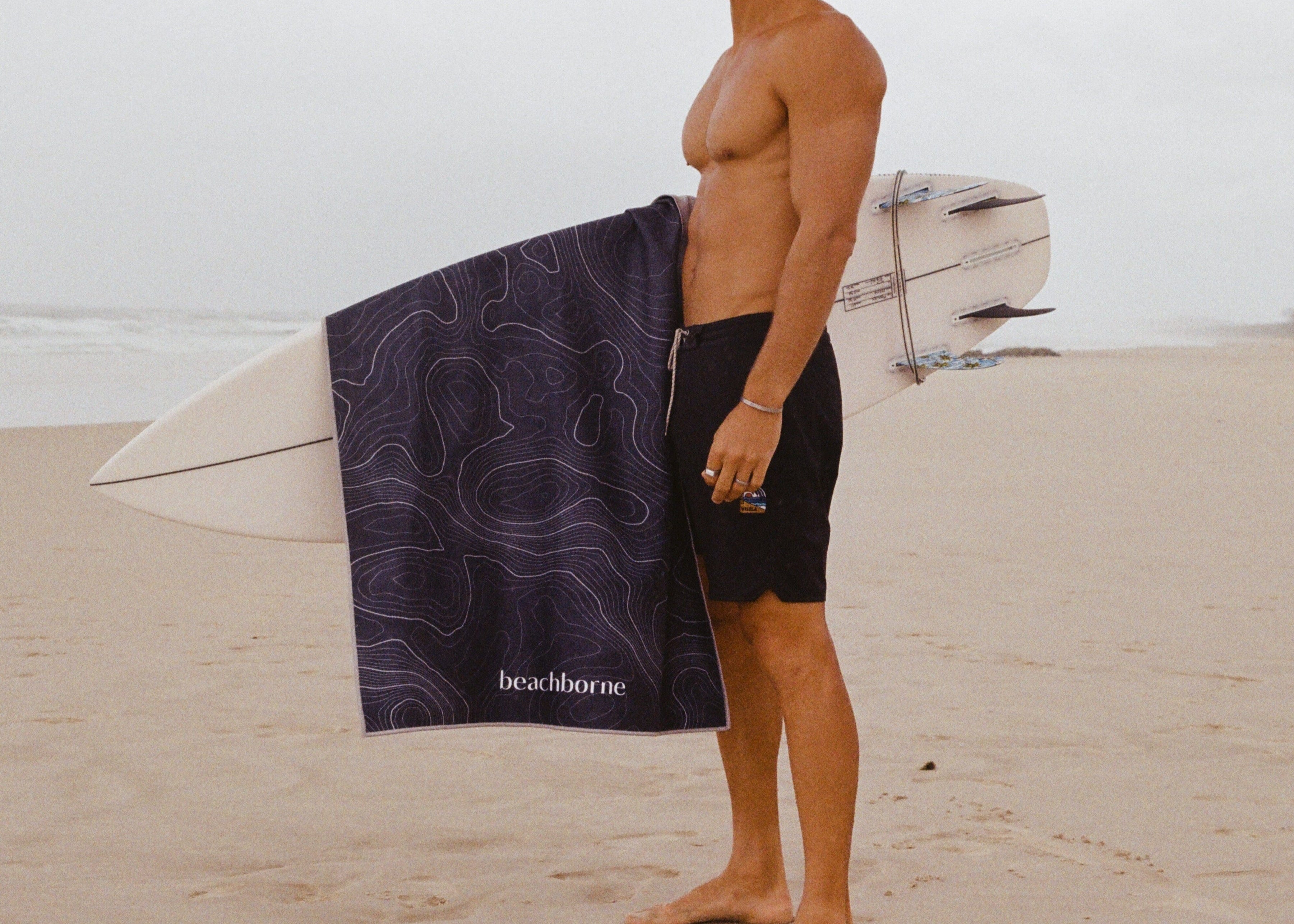 Midnight Vantage Sand Free Towel by Beachborne