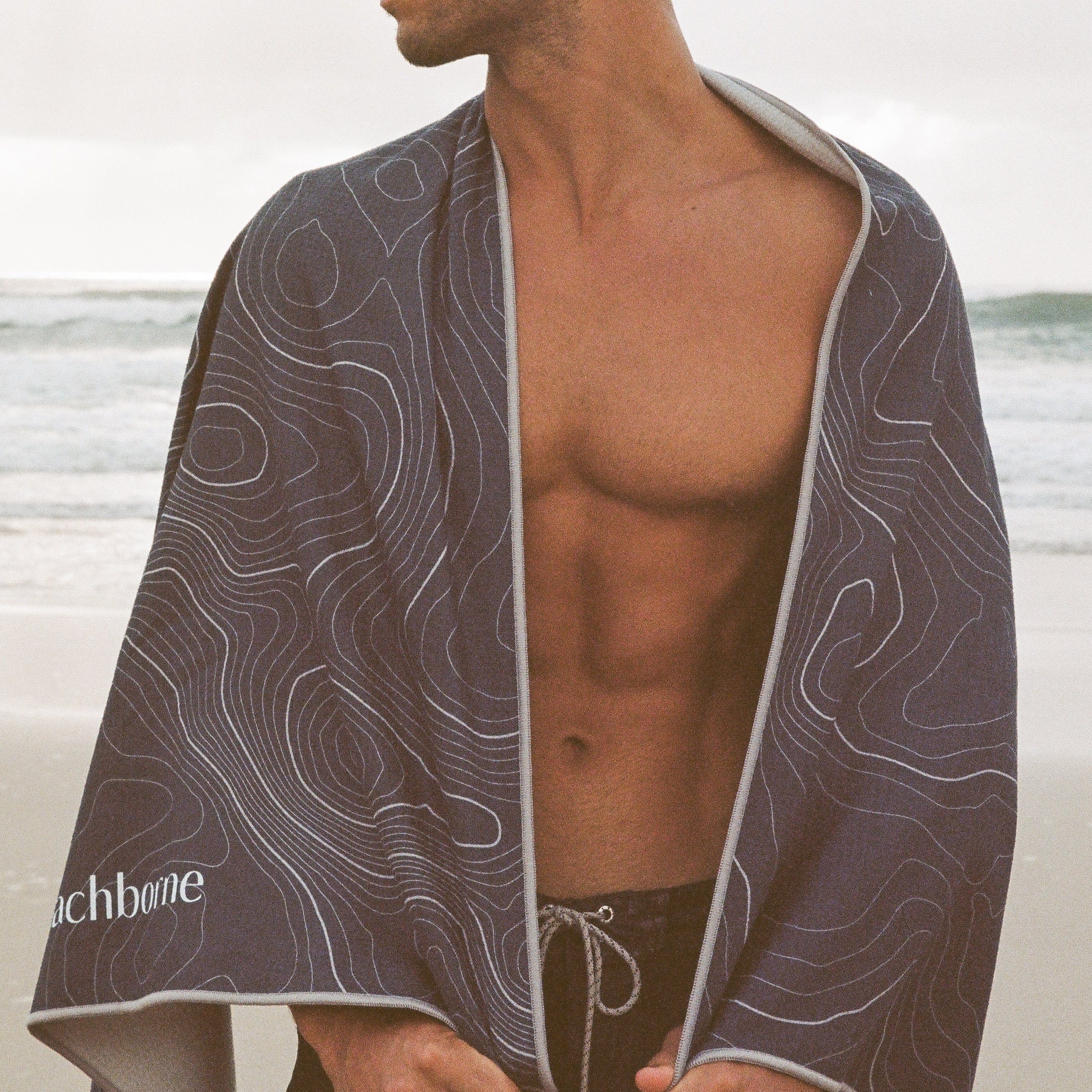 Midnight Vantage Sand Free Towel by Beachborne