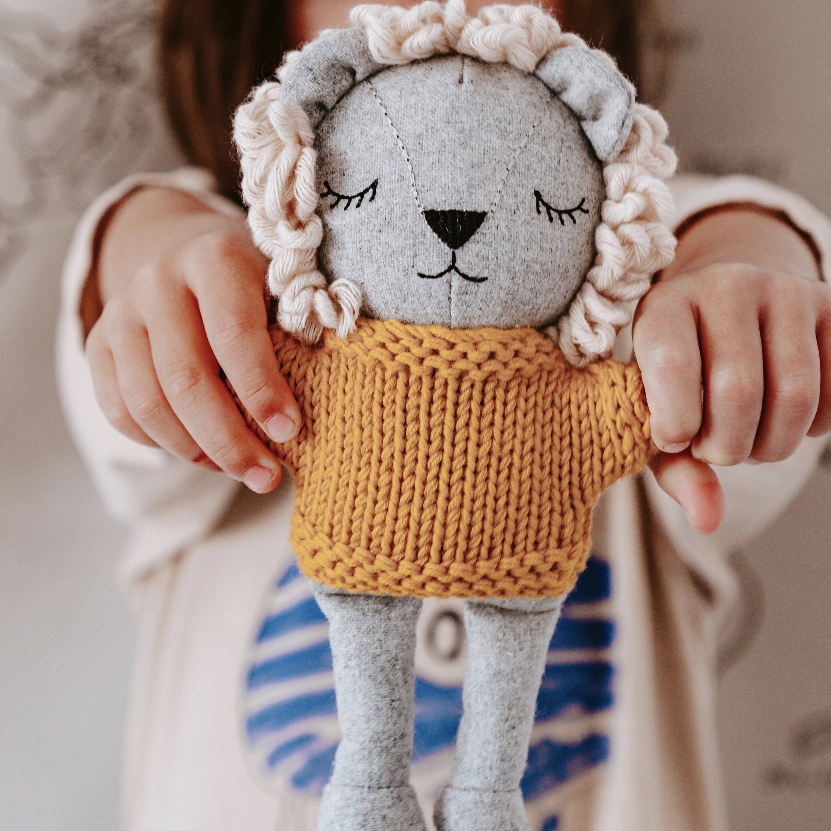 Mini Plush Percy the lion by and the little dog laughed