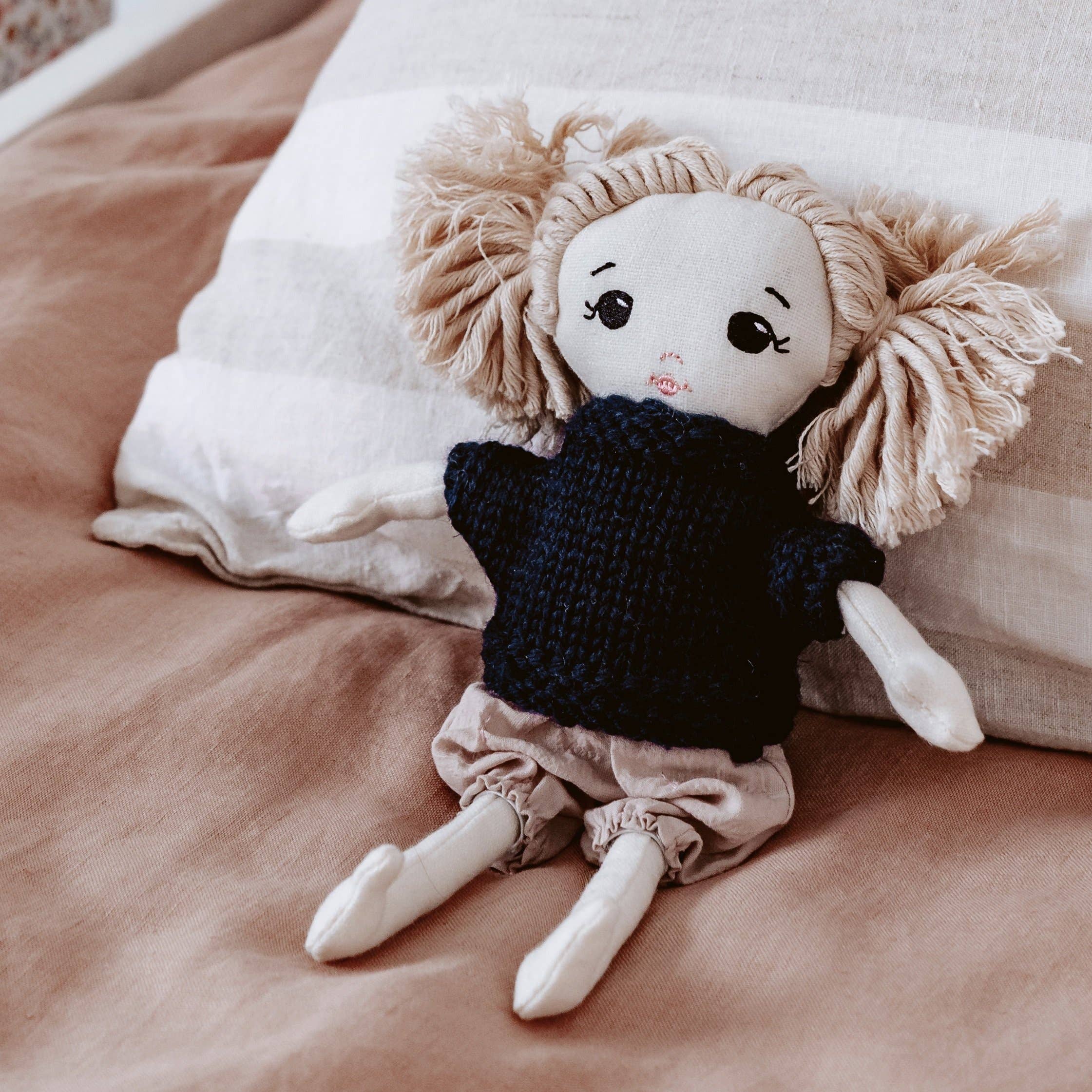 Mini Plush Soft Baby Toy - 9 Styles Ruby Doll by and the little dog laughed