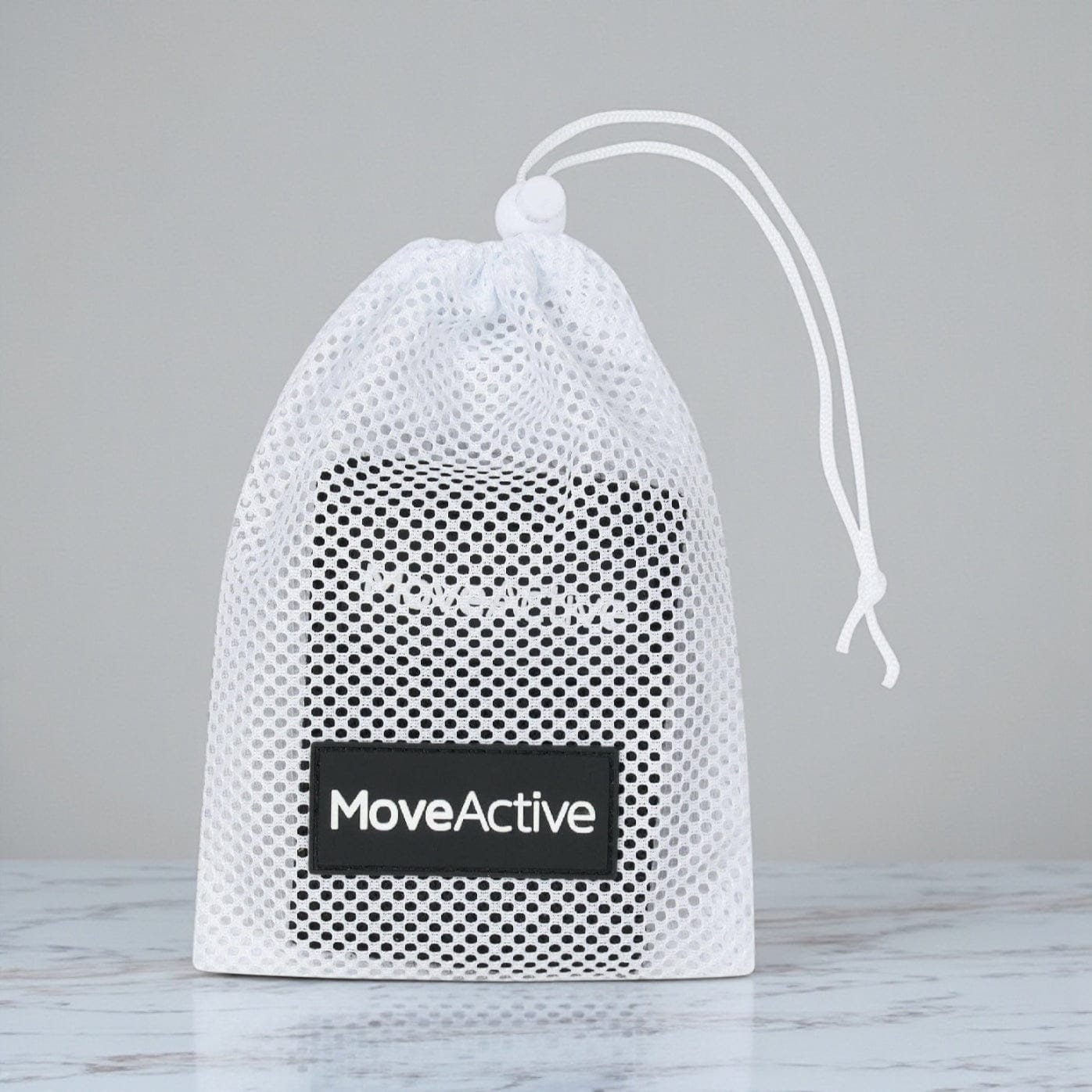 MoveActive Medium Resistance Band – Black Pilates, Yoga & Strength Training by MoveActive