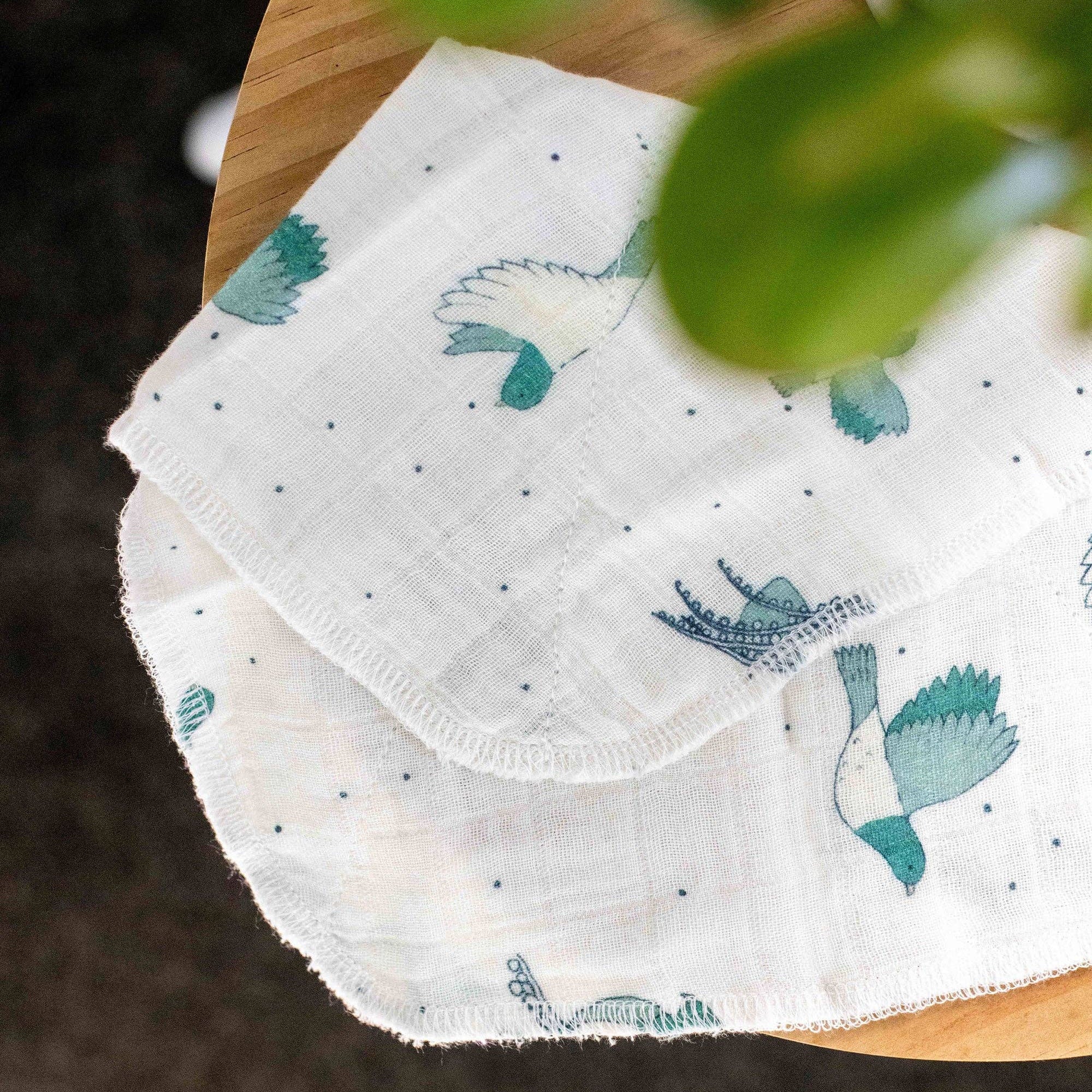 Muslin Wash Cloths (6 Pack) - Kereru by Babu
