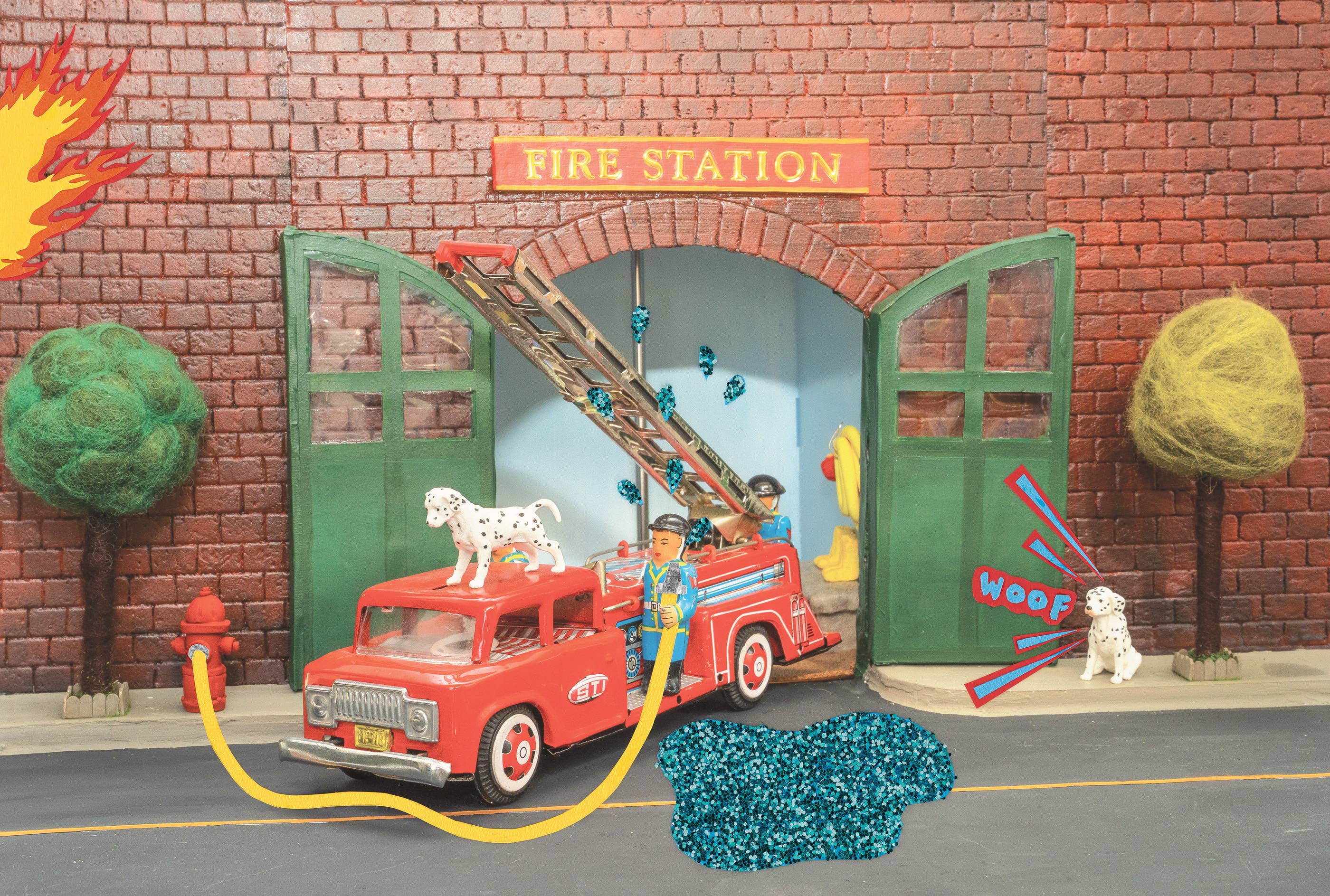 ✨NEW✨ Fire Brigade - 100 Piece Puzzle by Piecework Puzzles