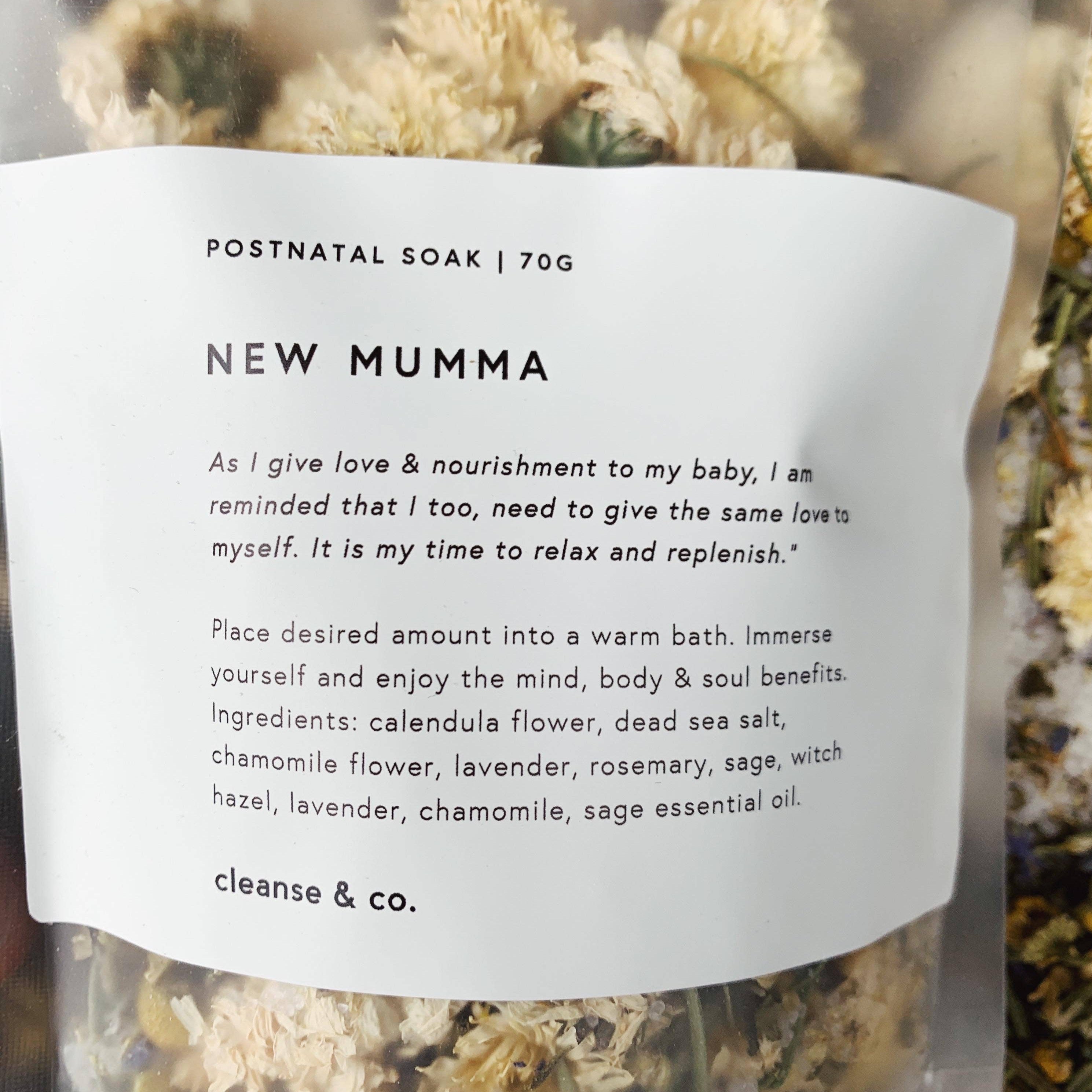 New Mumma Soak by Cleanse & Co.