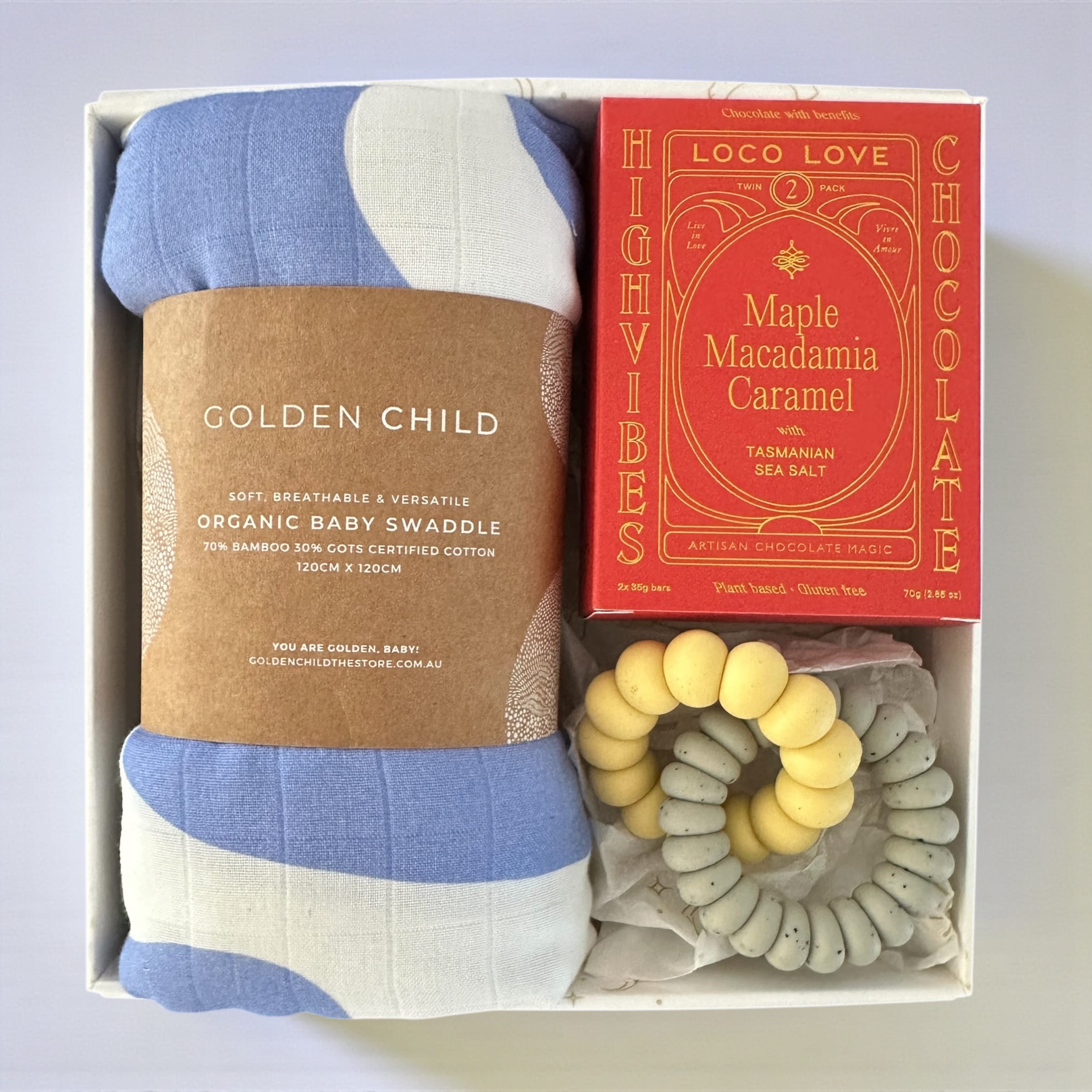 Newborn Gift Box - Little Comforts Blue by Claya