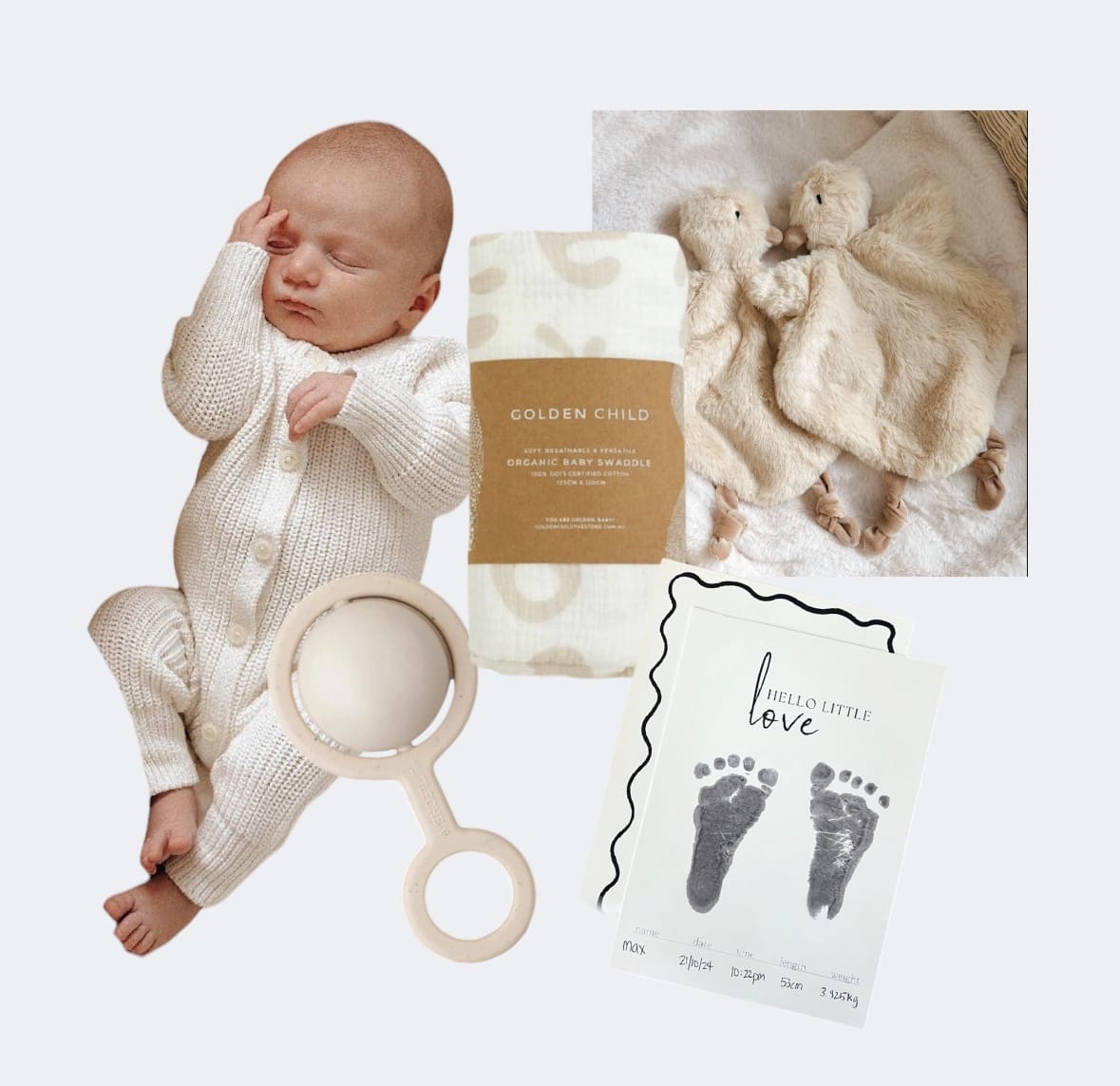 Newborn Gift Box - The New Arrival by Claya