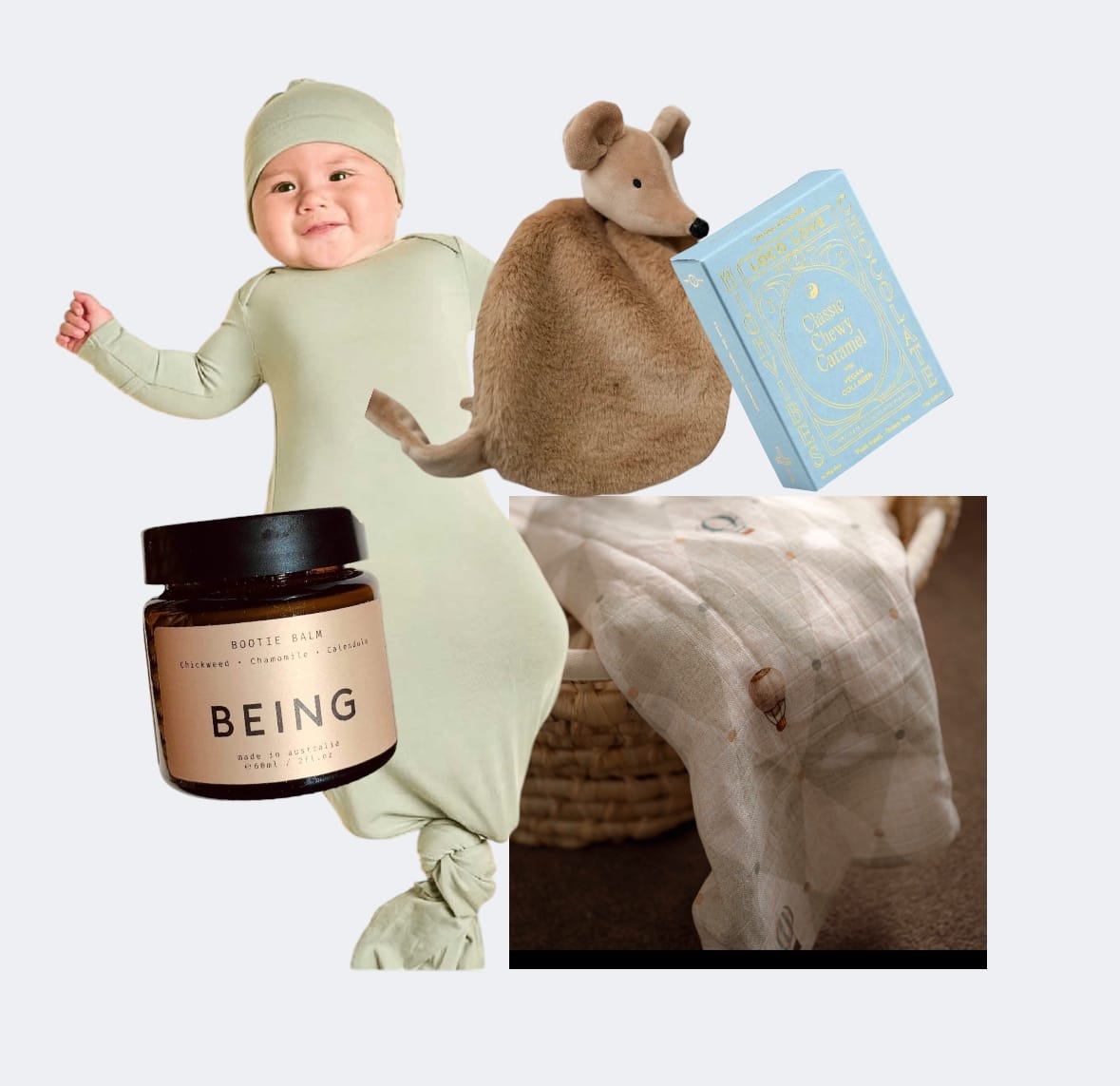 Newborn Gift Box - Wrapped in Comfort by Claya