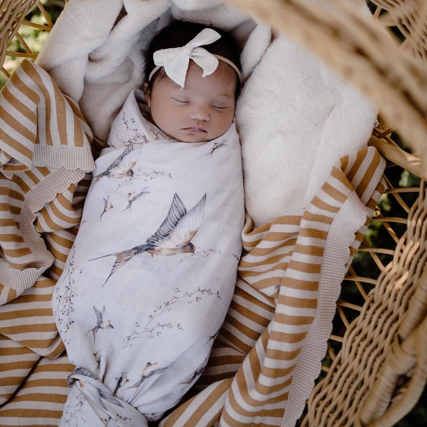 Nightingale Swaddle by Pop Ya Tot