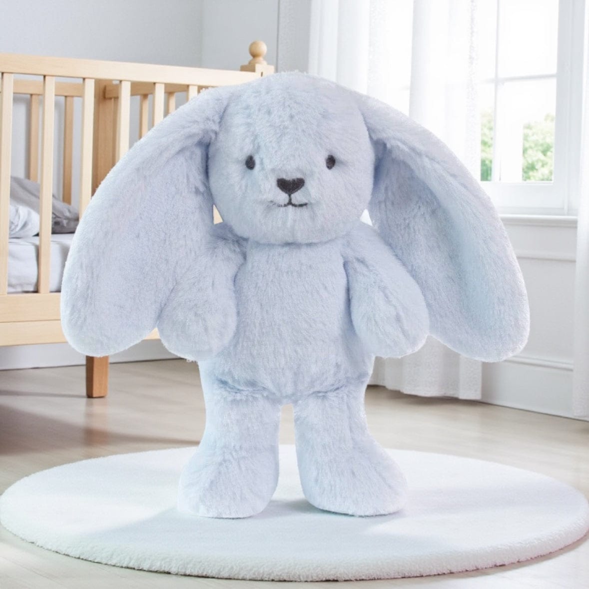 OB Australia Little Baxter Bunny Blue – Soft Toy 25cm by OB Australia