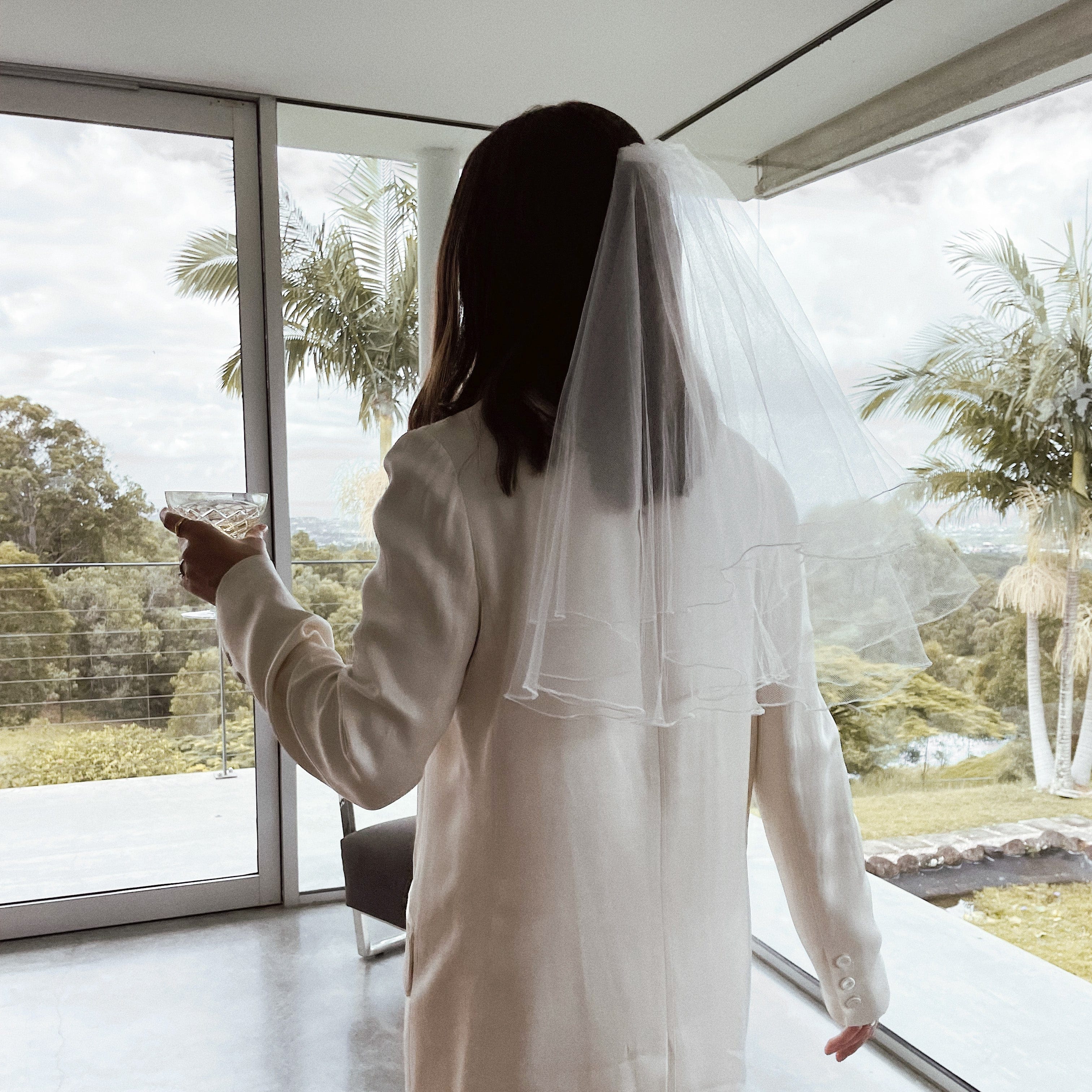 OG tulle veil by Claya