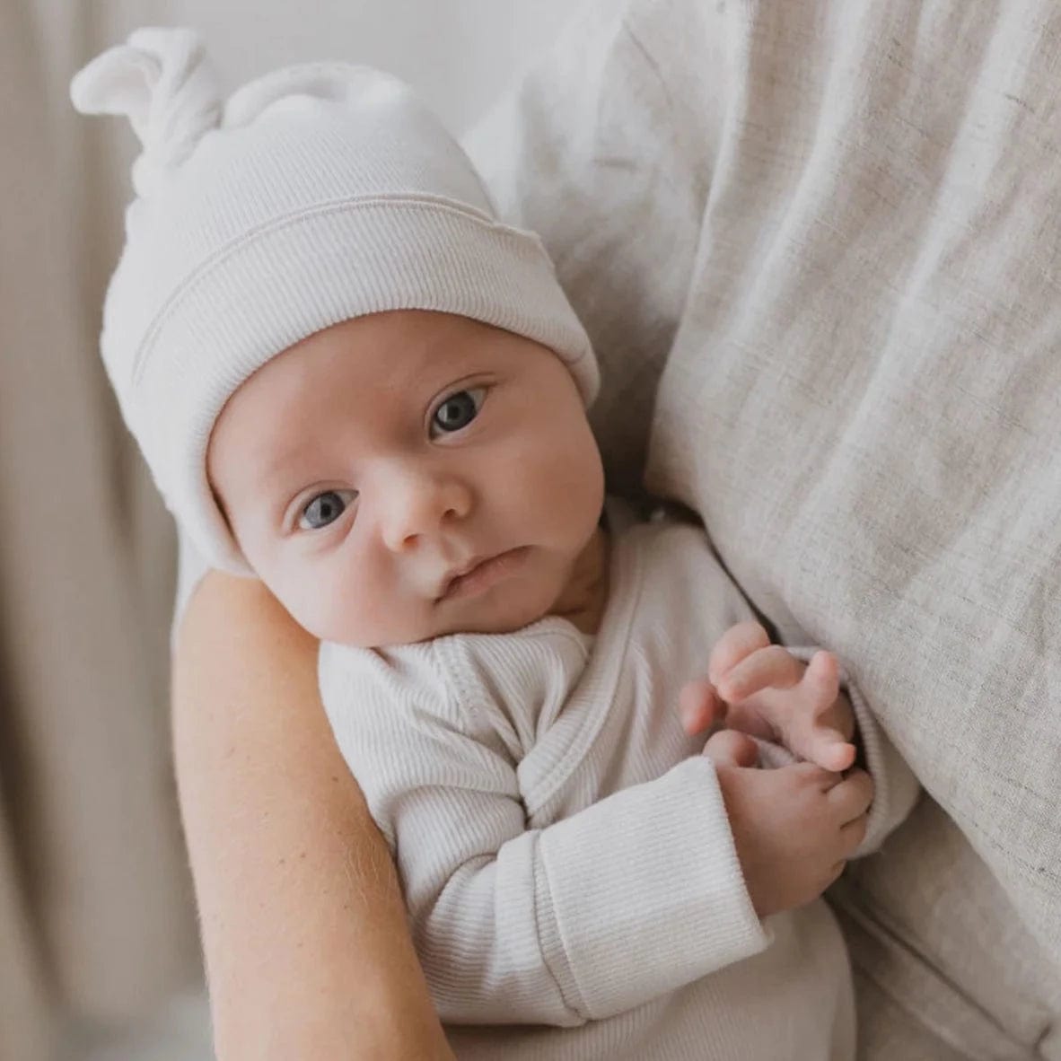 Knotted online newborn hat