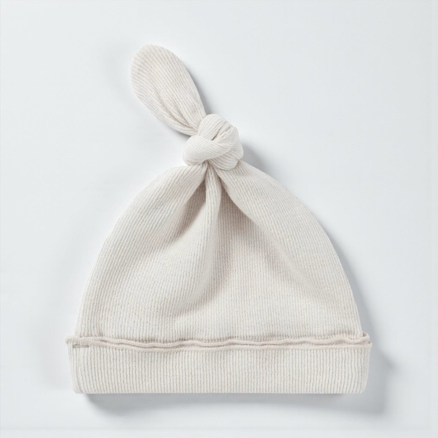 Organic Knotted Baby Hat in 6 Colours Salt by Susukoshi