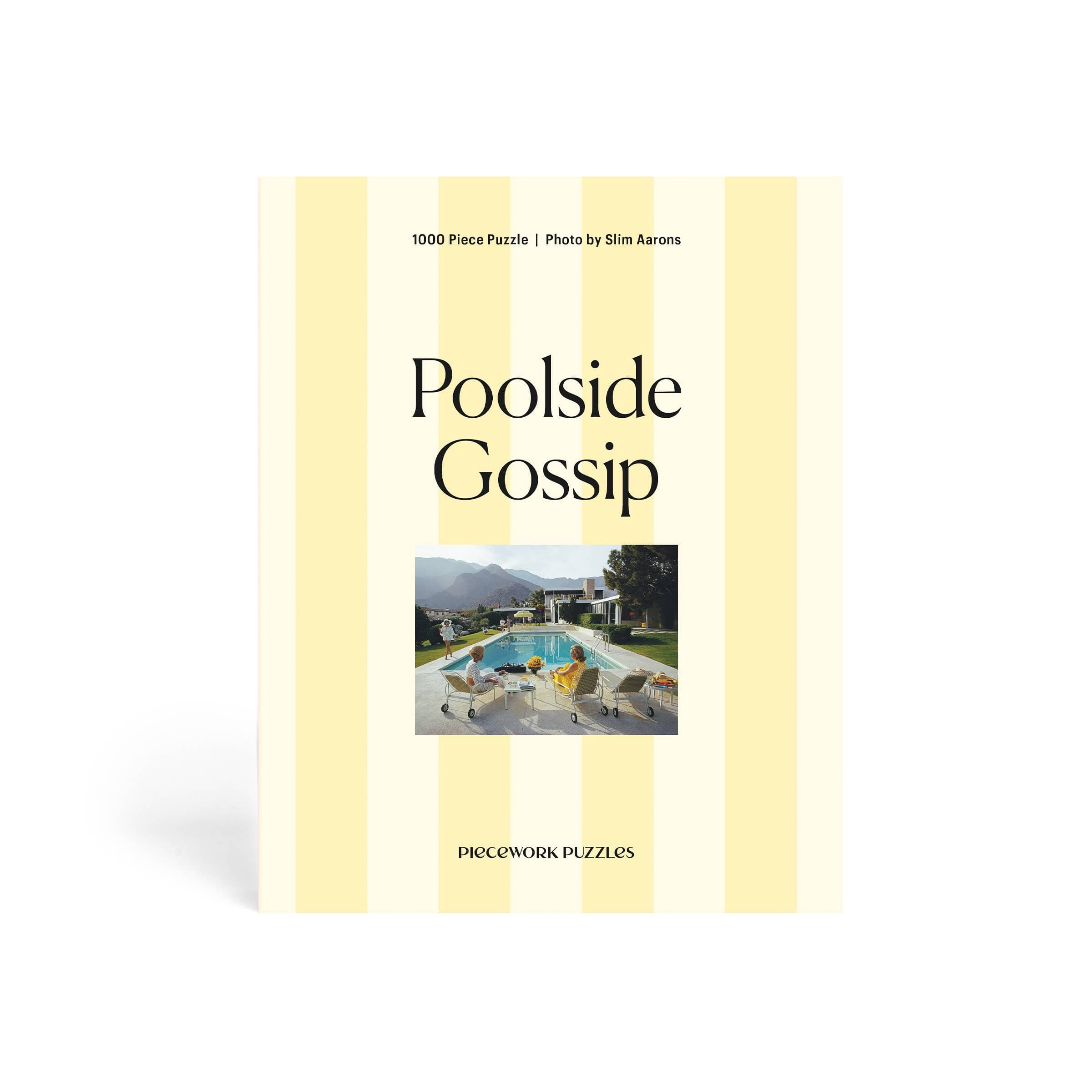 Poolside Gossip - Slim Aarons Collab - 1000 Piece Puzzle by Piecework Puzzles