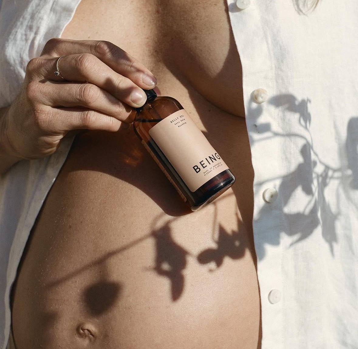 Pregnancy Belly Oil by Being Skincare