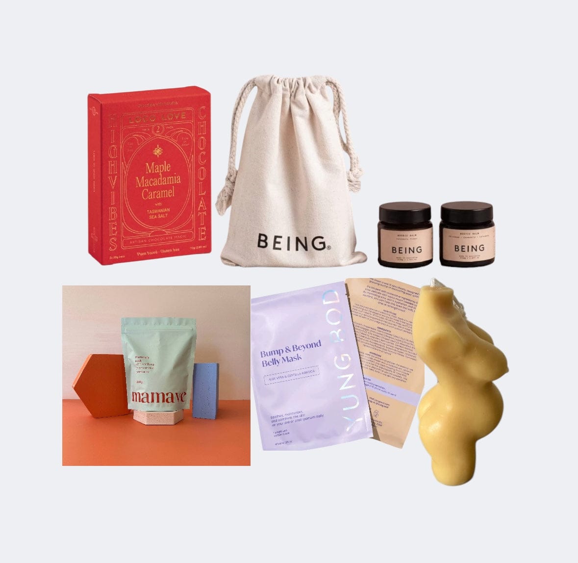 Pregnancy Gift Box - Self Care for Mum To Be by Claya