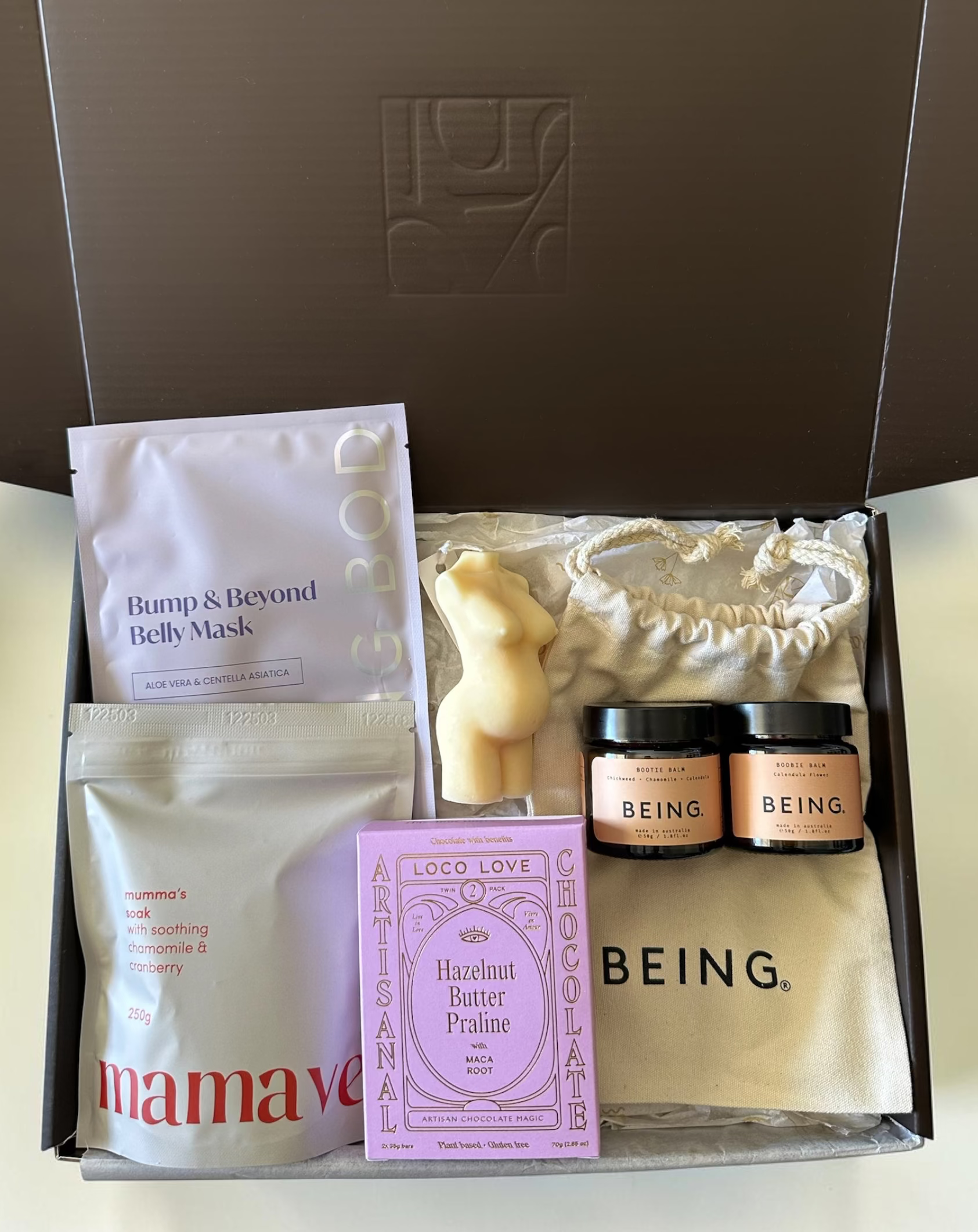 Pregnancy Gift Box - Self Care for Mum To Be by Claya