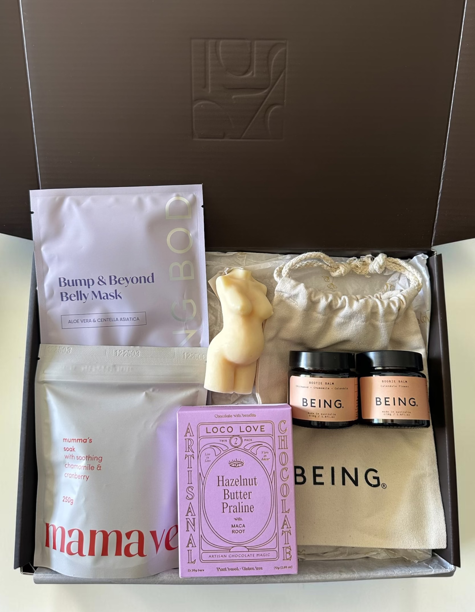 Pregnancy Gift Box - Self Care for Mum To Be by Claya