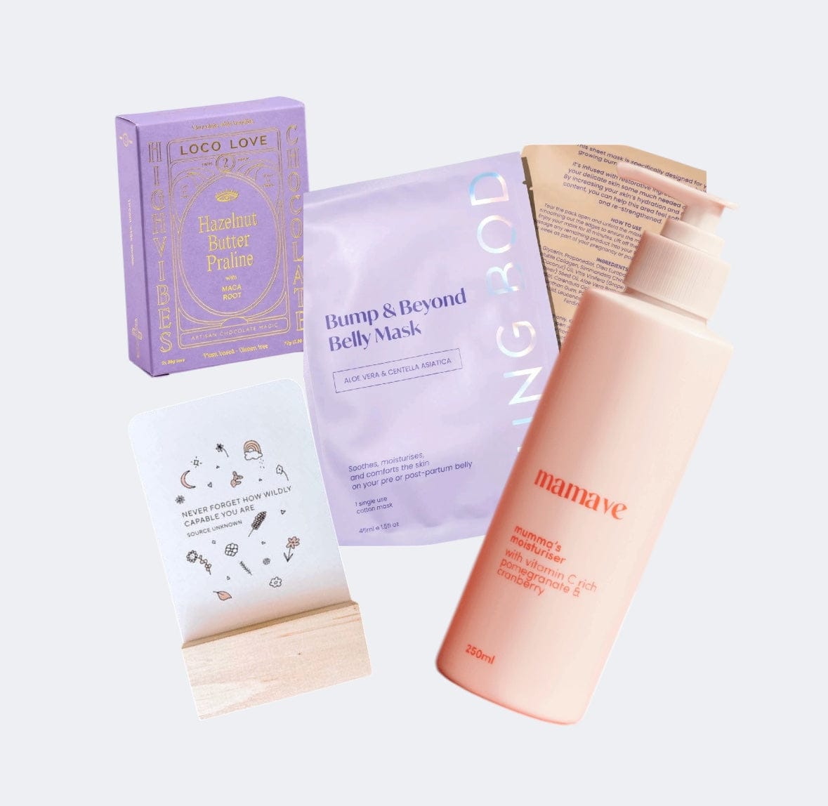 Pregnancy Self Care Gift Box - Mum To Be Essentials by Claya