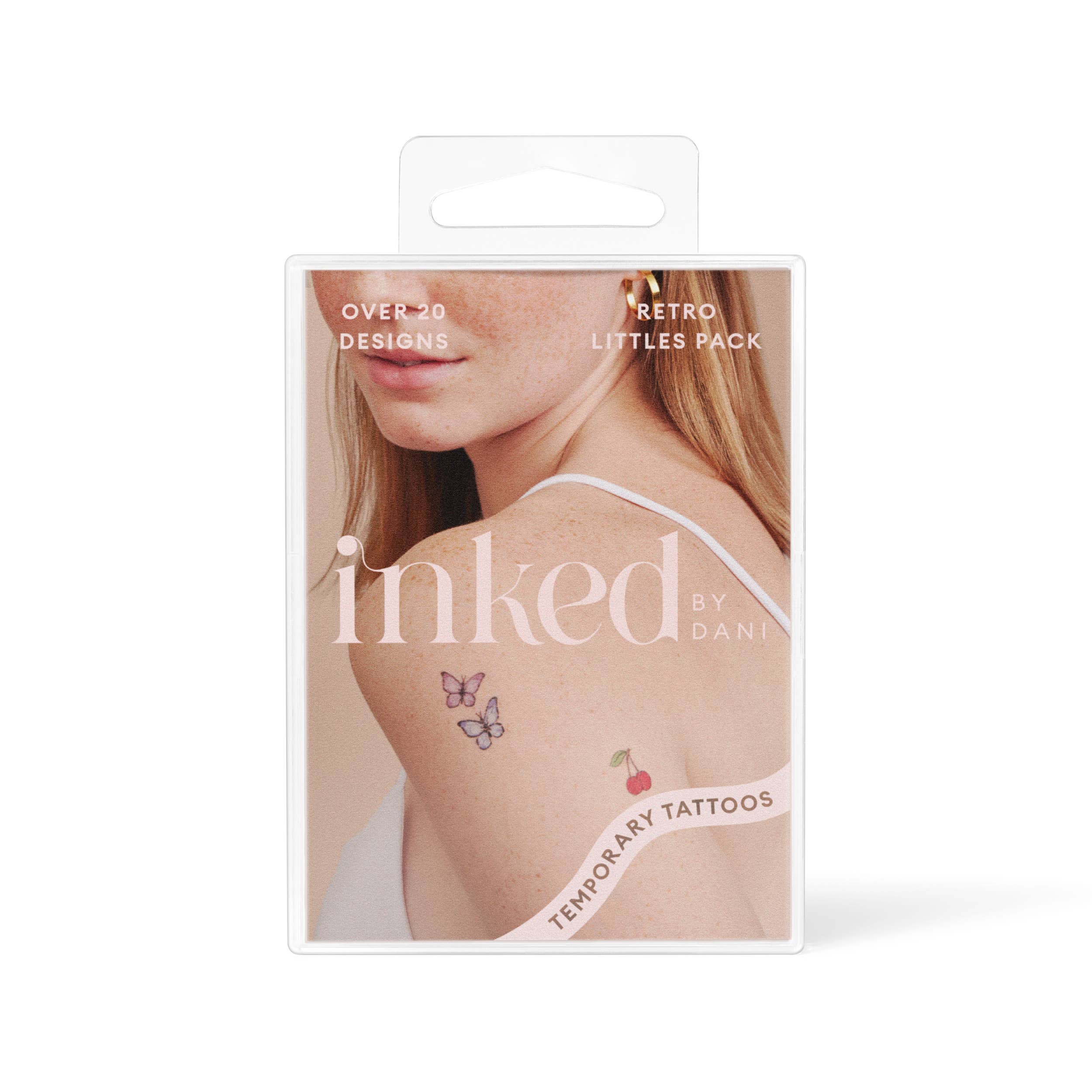 Retro Littles Temporary Tattoo Pack by INKED by Dani