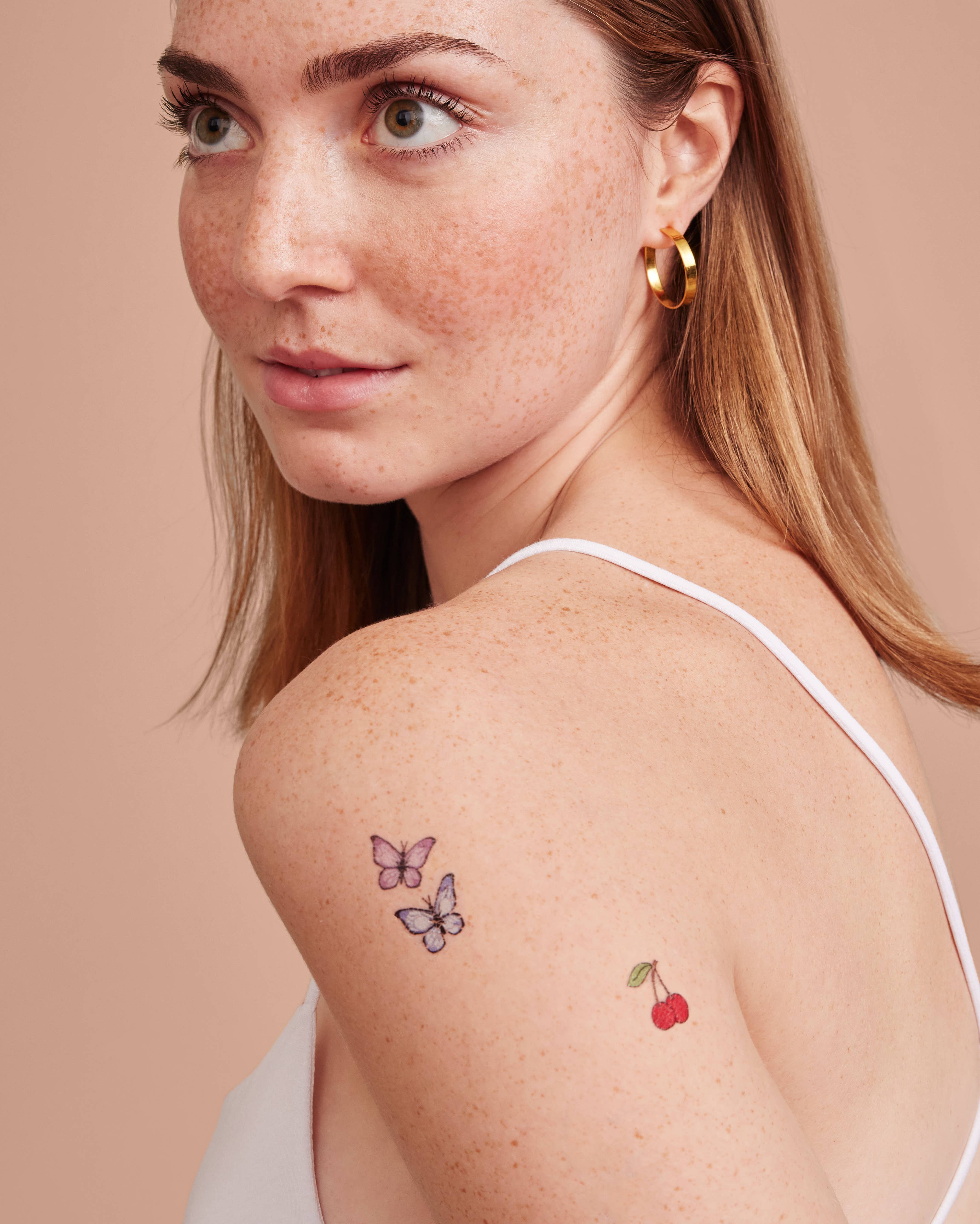Retro Littles Temporary Tattoo Pack by INKED by Dani