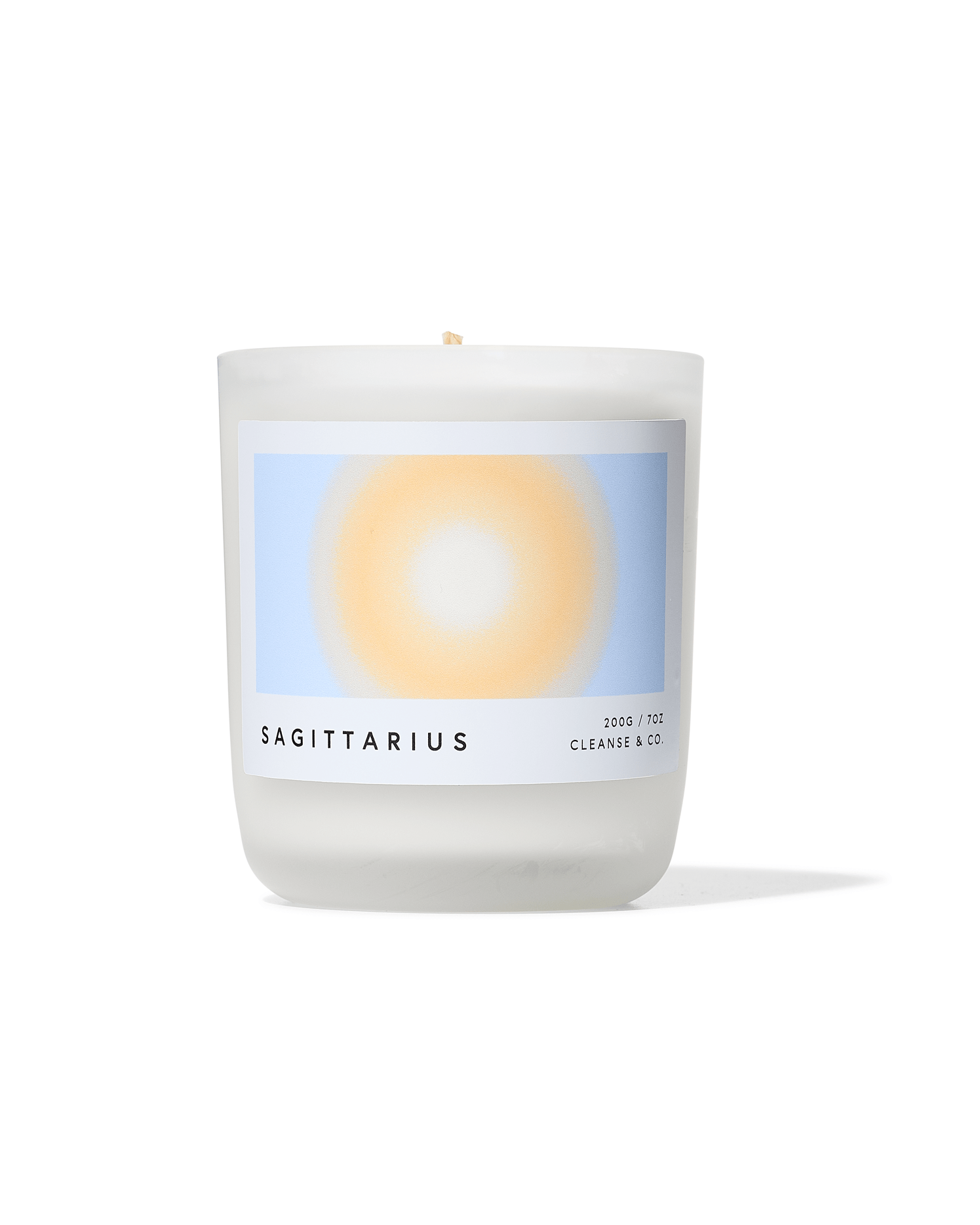 Sagittarius - Aura Candle: 200G / Elderflower Coconut & Lime by Cleanse & Co.