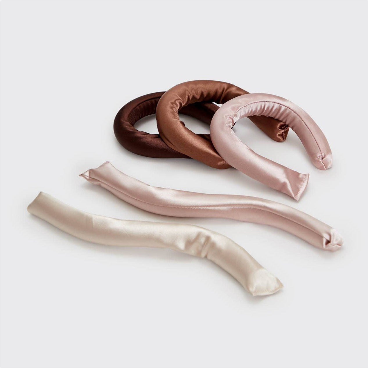 Satin Wrapped Flexi Rods - 6pc Set by KITSCH