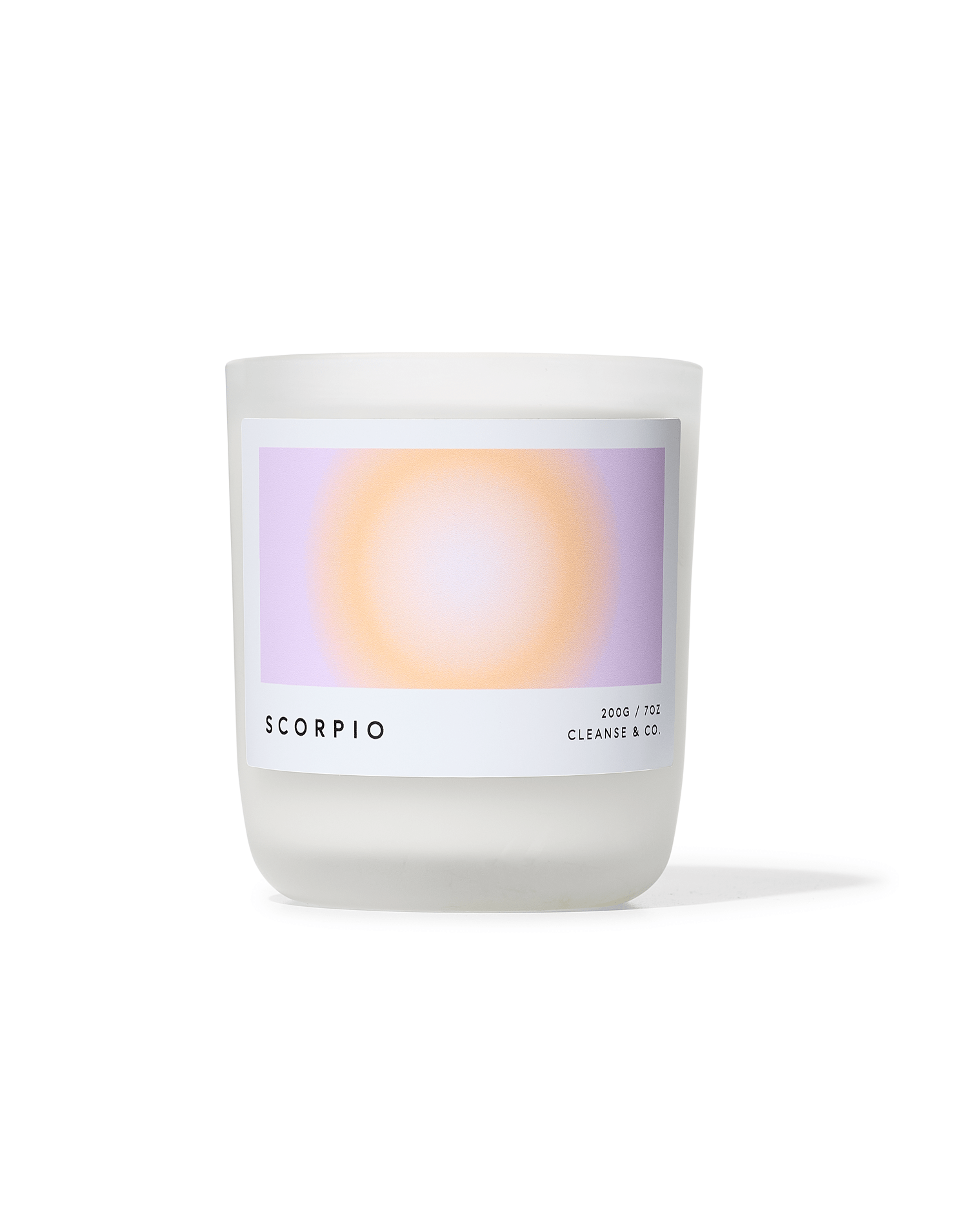 Scorpio - Aura Candle: 200G / Santal by Cleanse & Co.