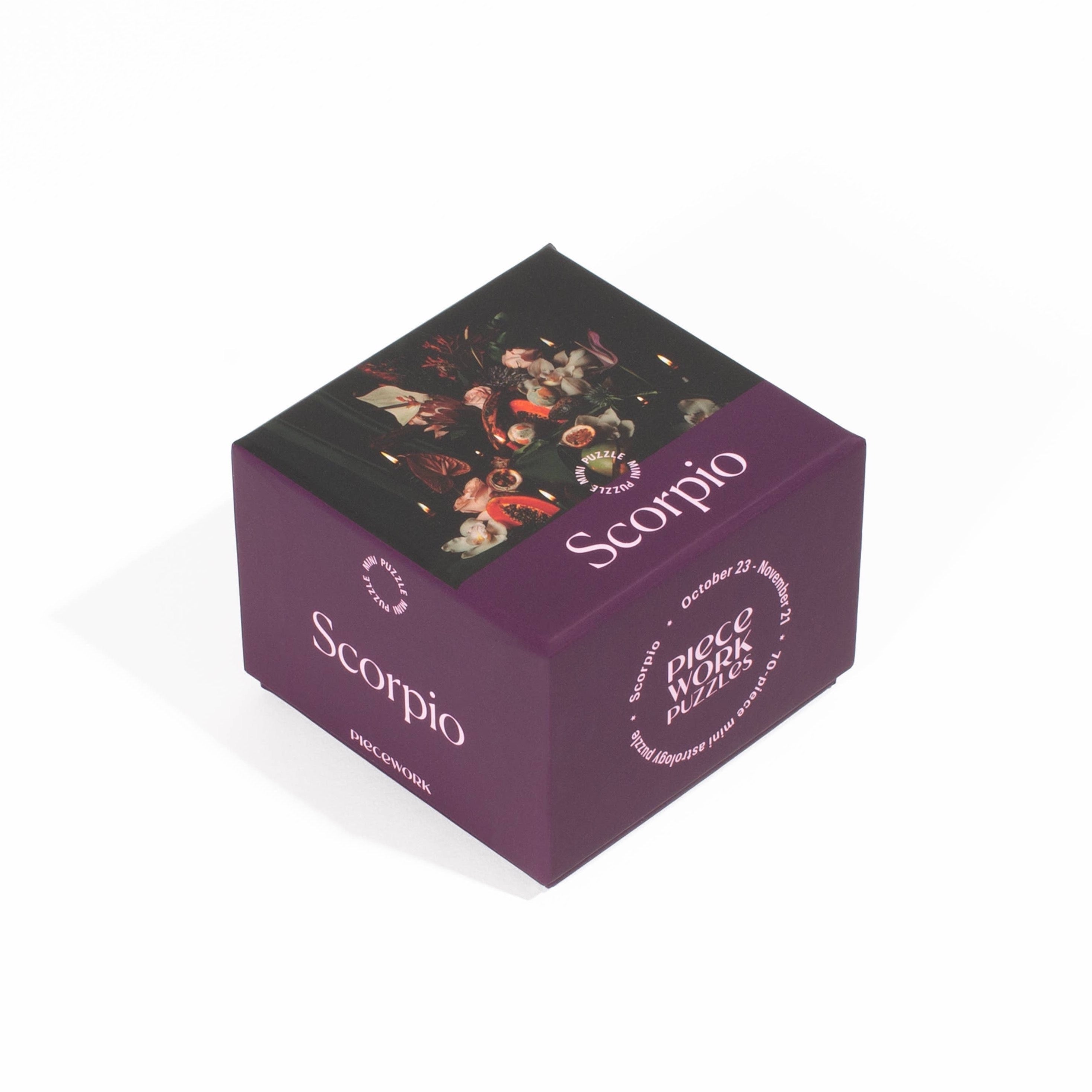 Scorpio Mini Puzzle by Piecework Puzzles