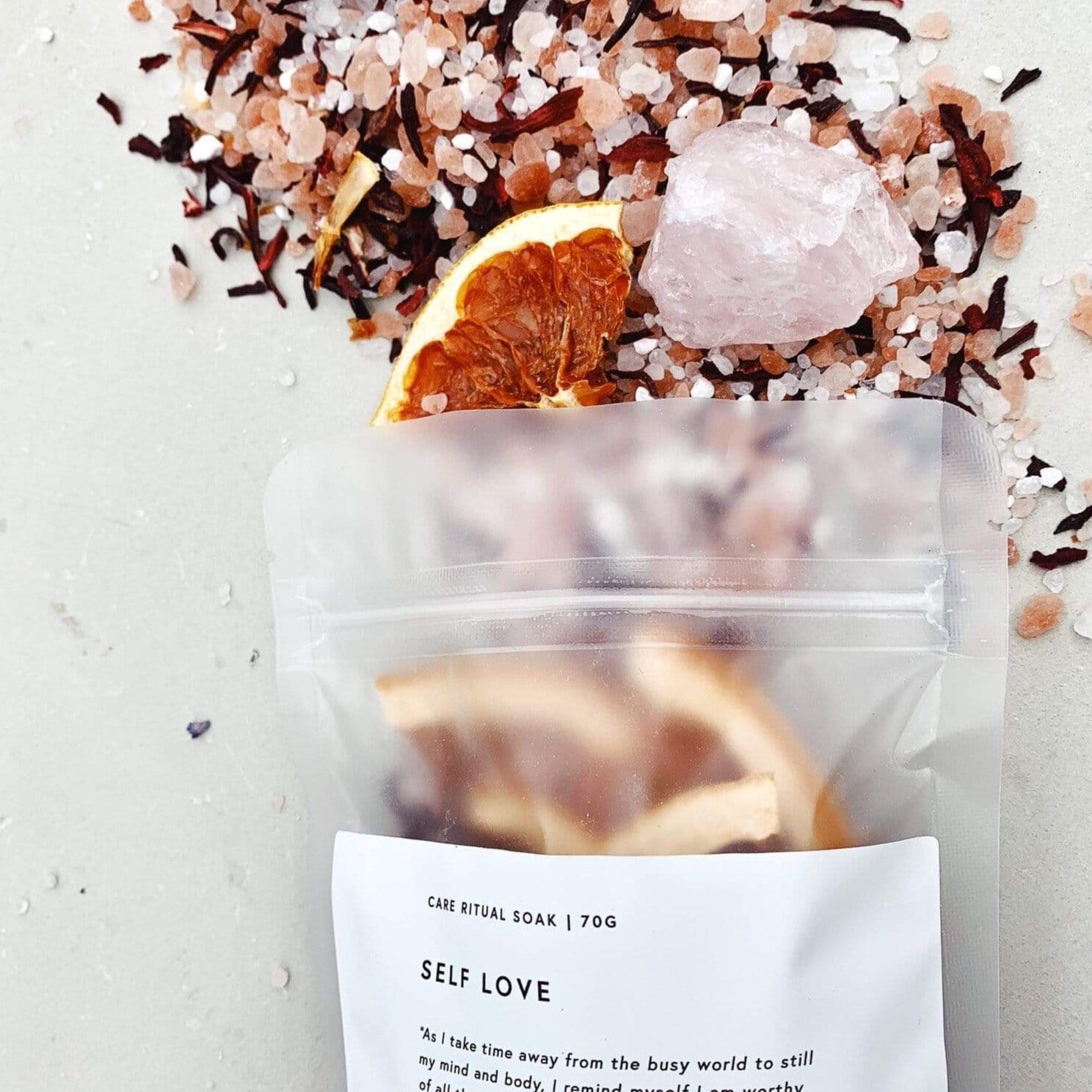 self love ritual soak by Cleanse & co