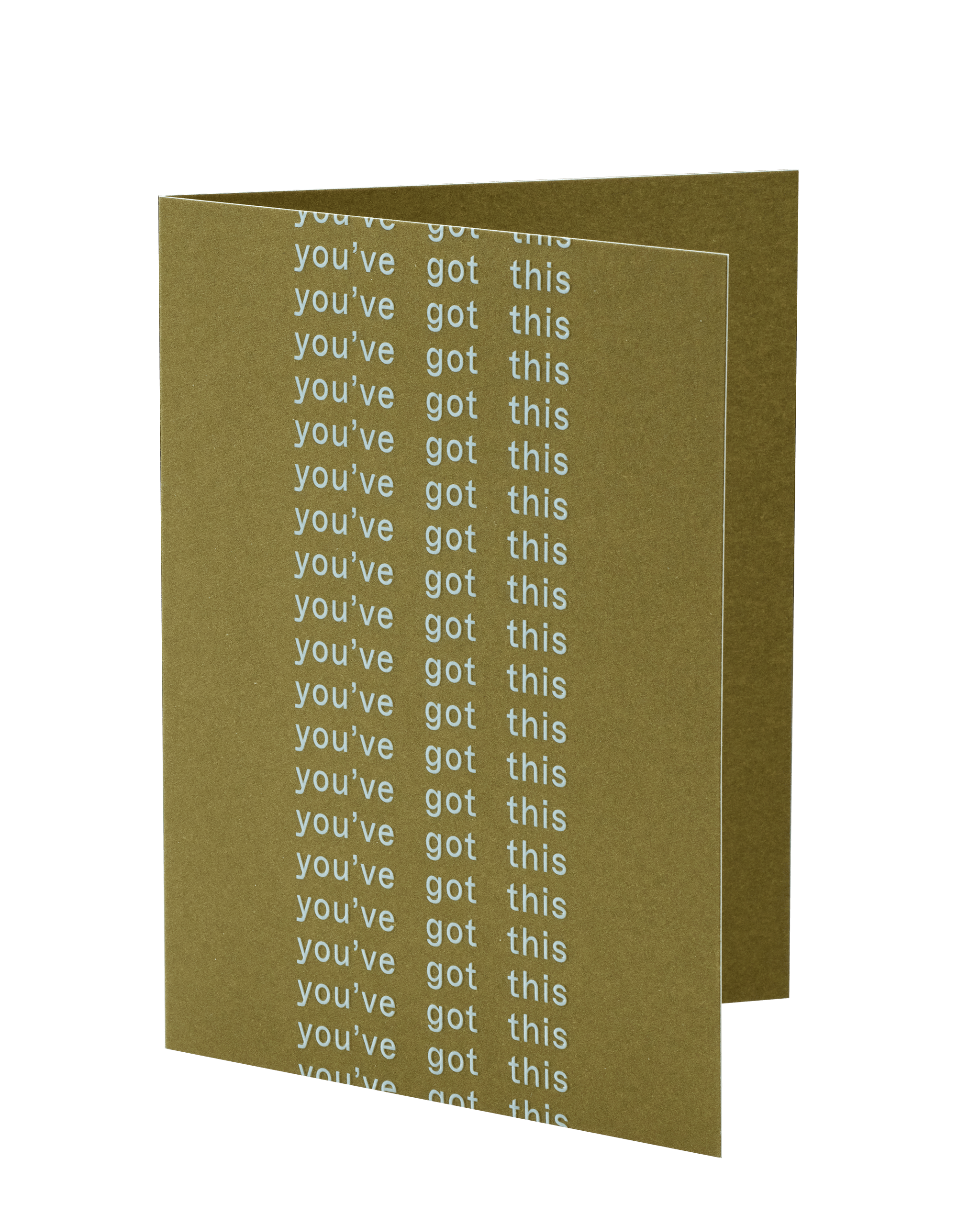 Short Talk Greeting Cards You've got this by Short Talk